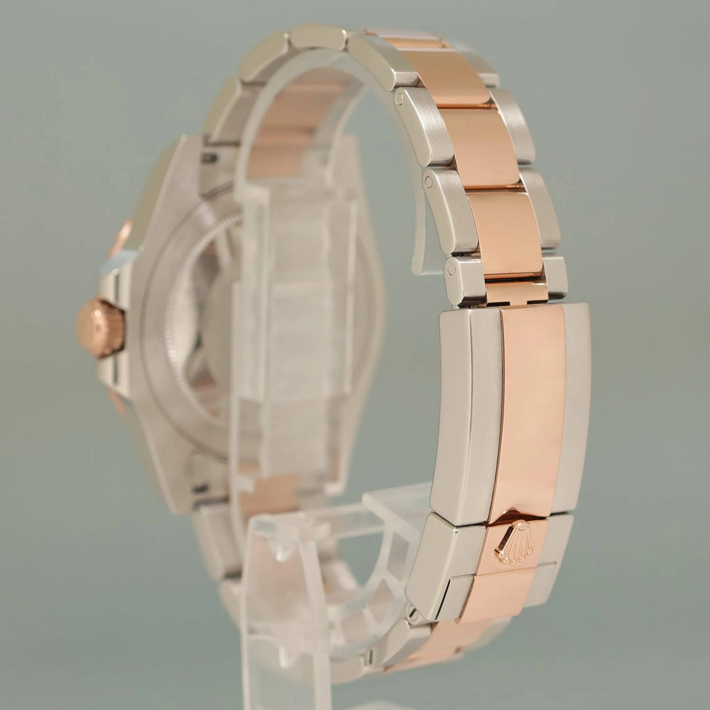 2024 Rolex CPO Papers Rolex GMT Master II Root Beer Rose Gold 126711 CHNR Watch