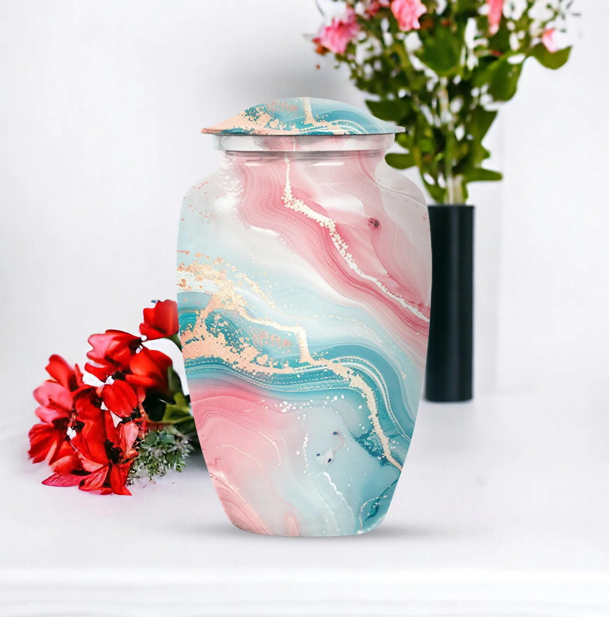 Abstract Artistic Urn - Adult Urn For Human Ashes