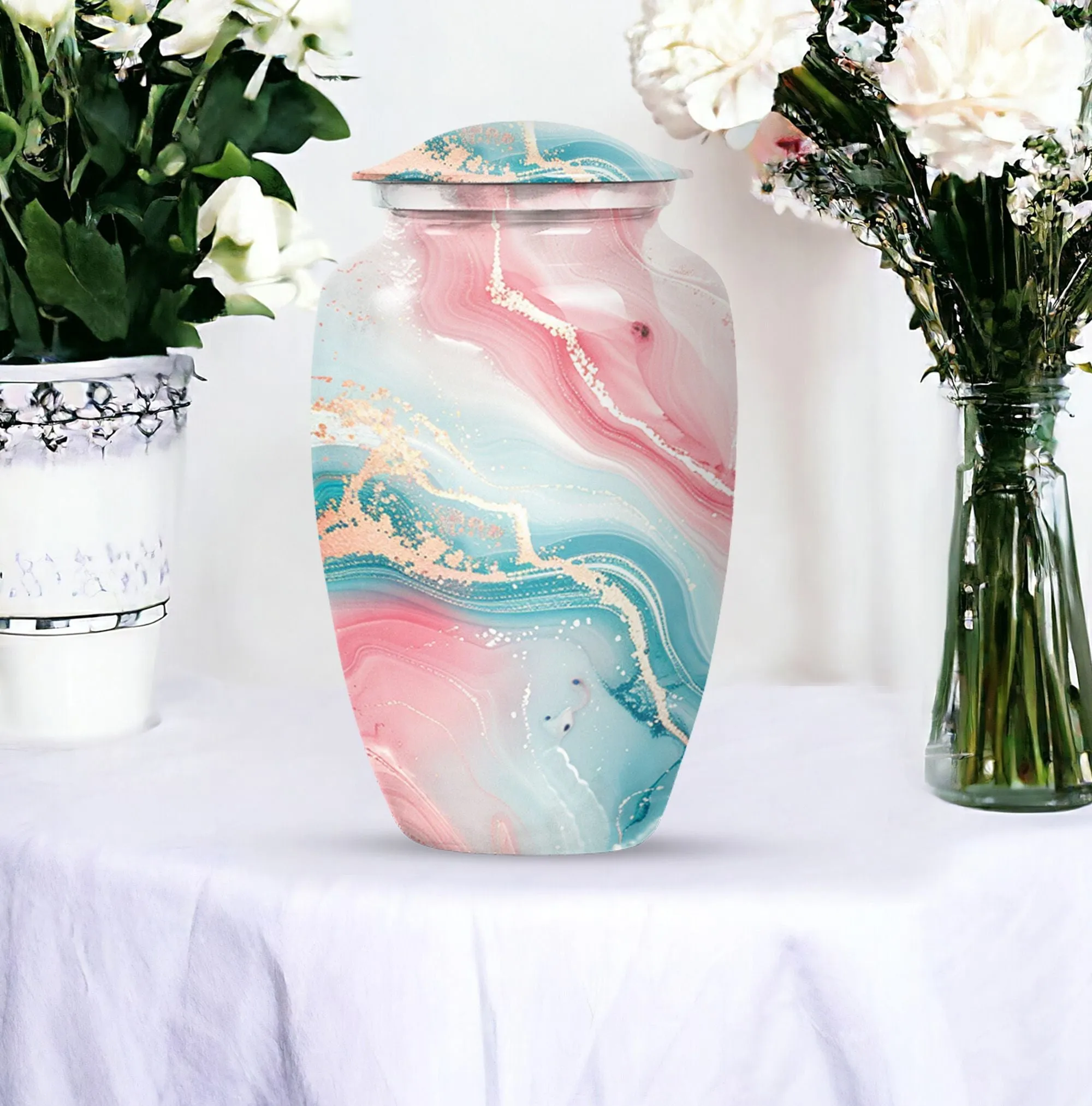 Abstract Artistic Urn - Adult Urn For Human Ashes