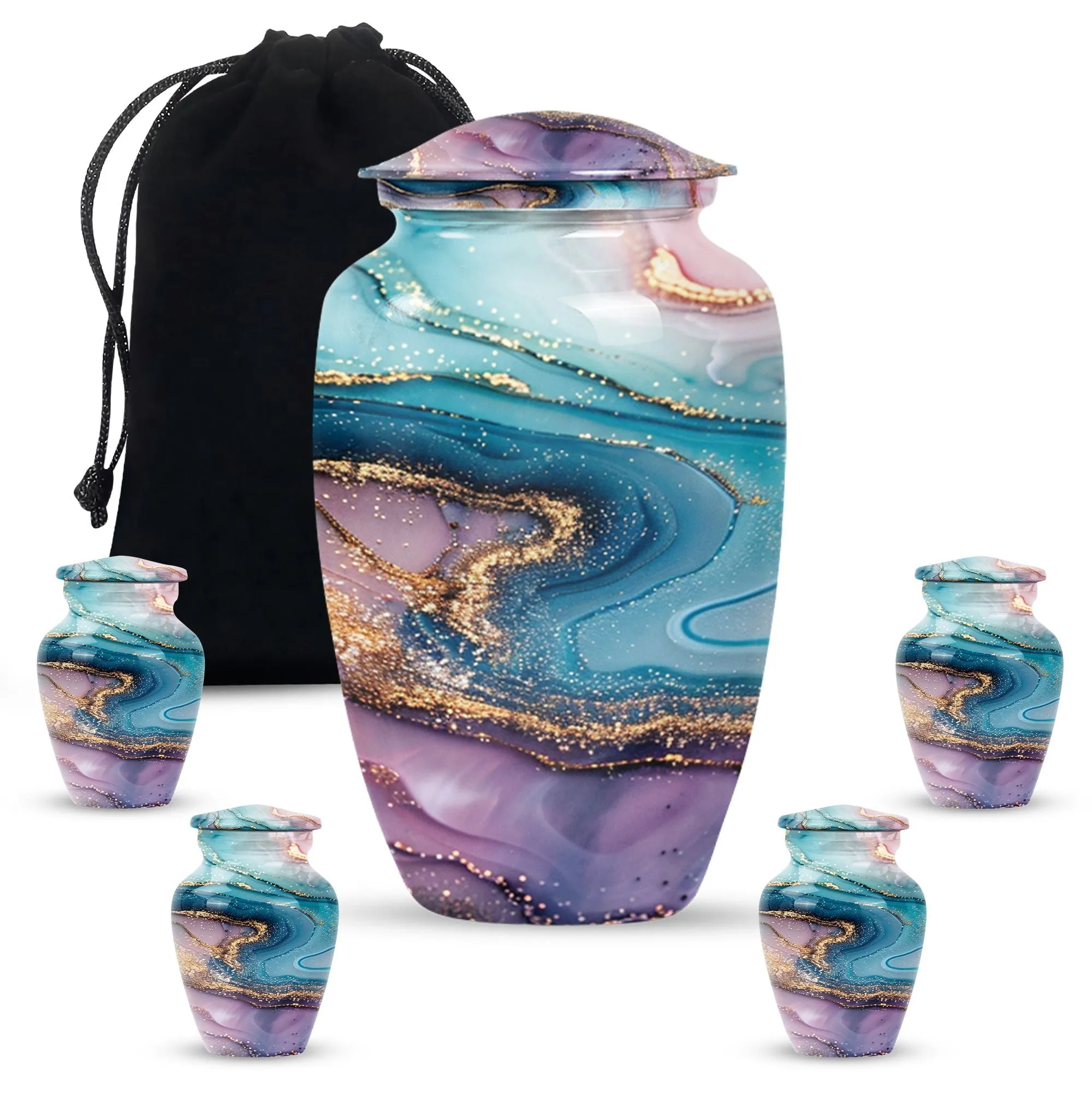 Abstract Cremation Urn: A Commemorative Tribute for Women