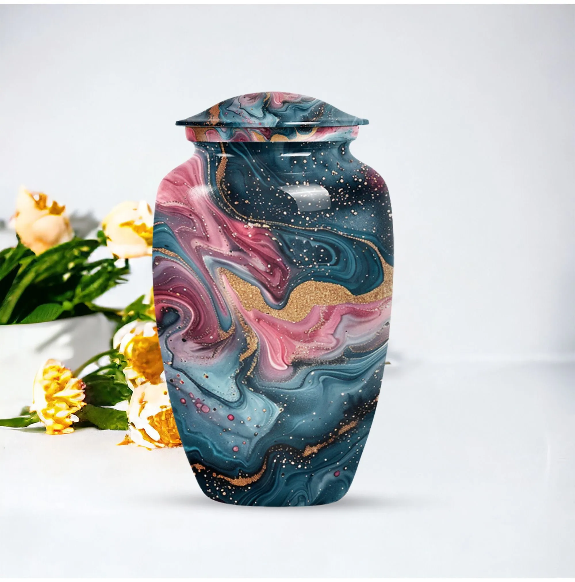 Abstract Urn - Cremation Memorial Urn for Lasting Commemoration