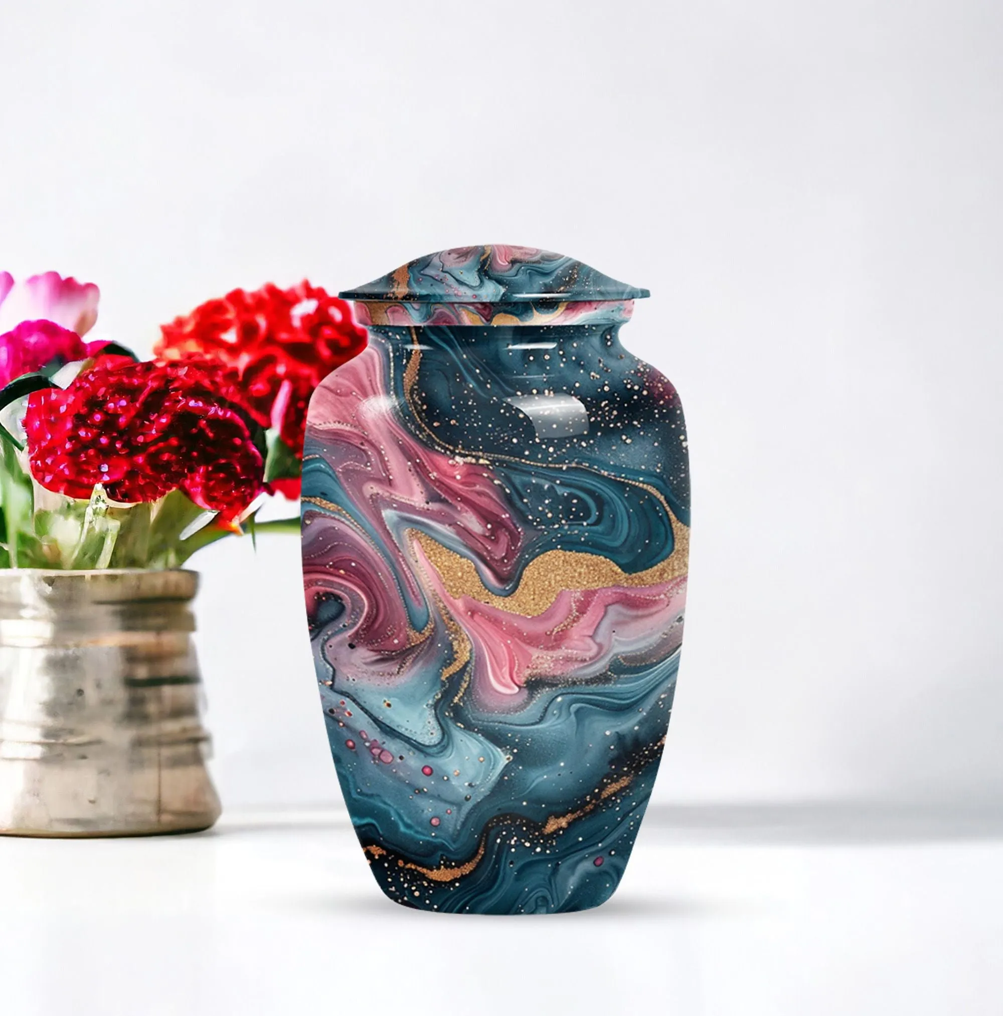 Abstract Urn - Cremation Memorial Urn for Lasting Commemoration
