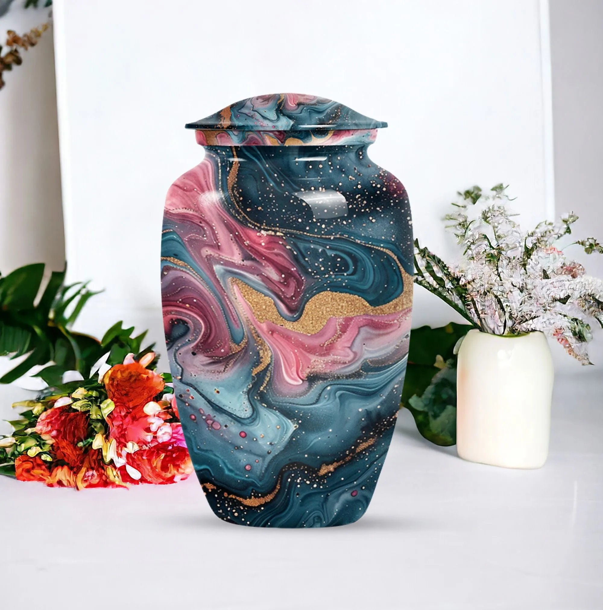 Abstract Urn - Cremation Memorial Urn for Lasting Commemoration