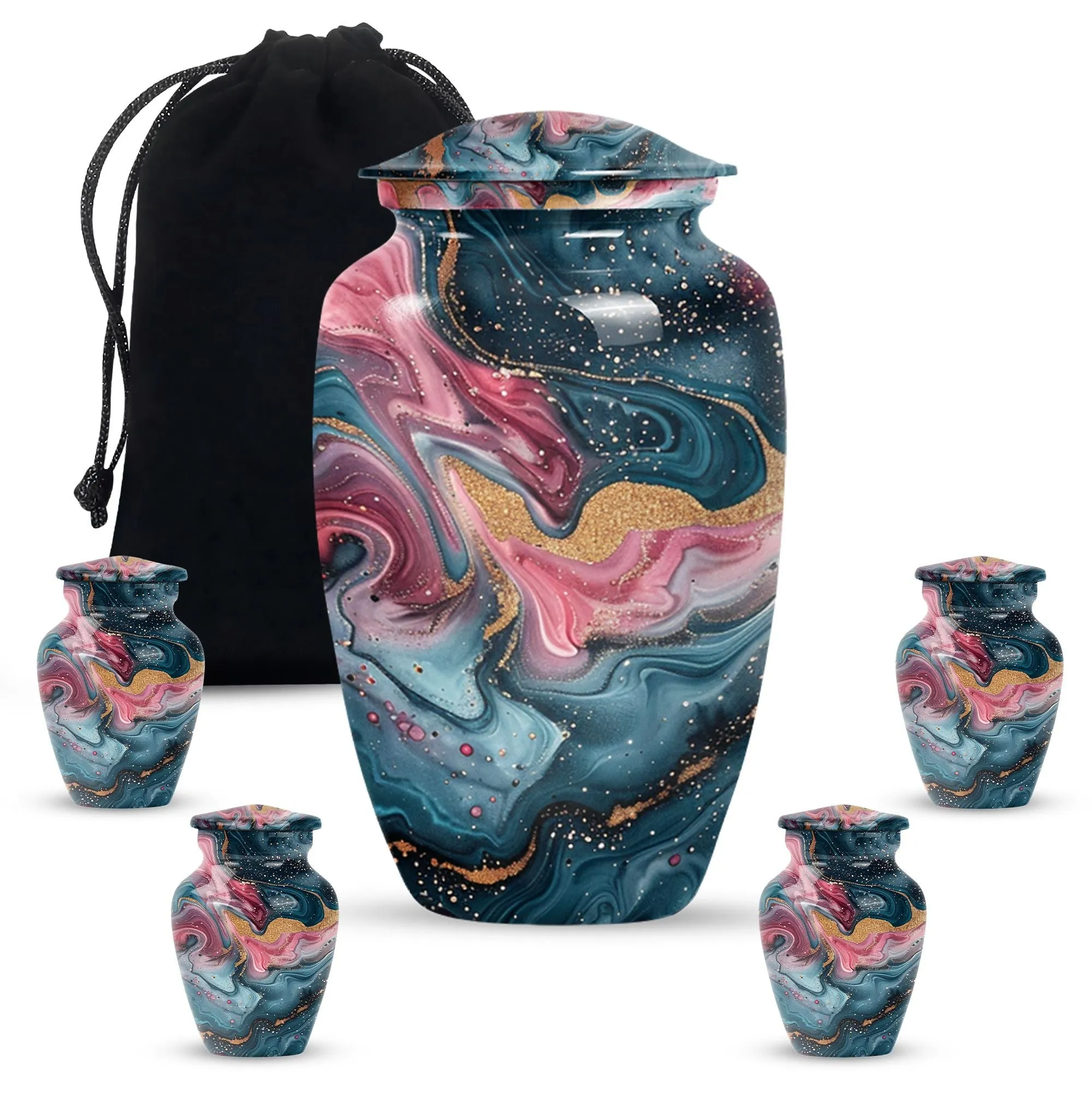 Abstract Urn - Cremation Memorial Urn for Lasting Commemoration