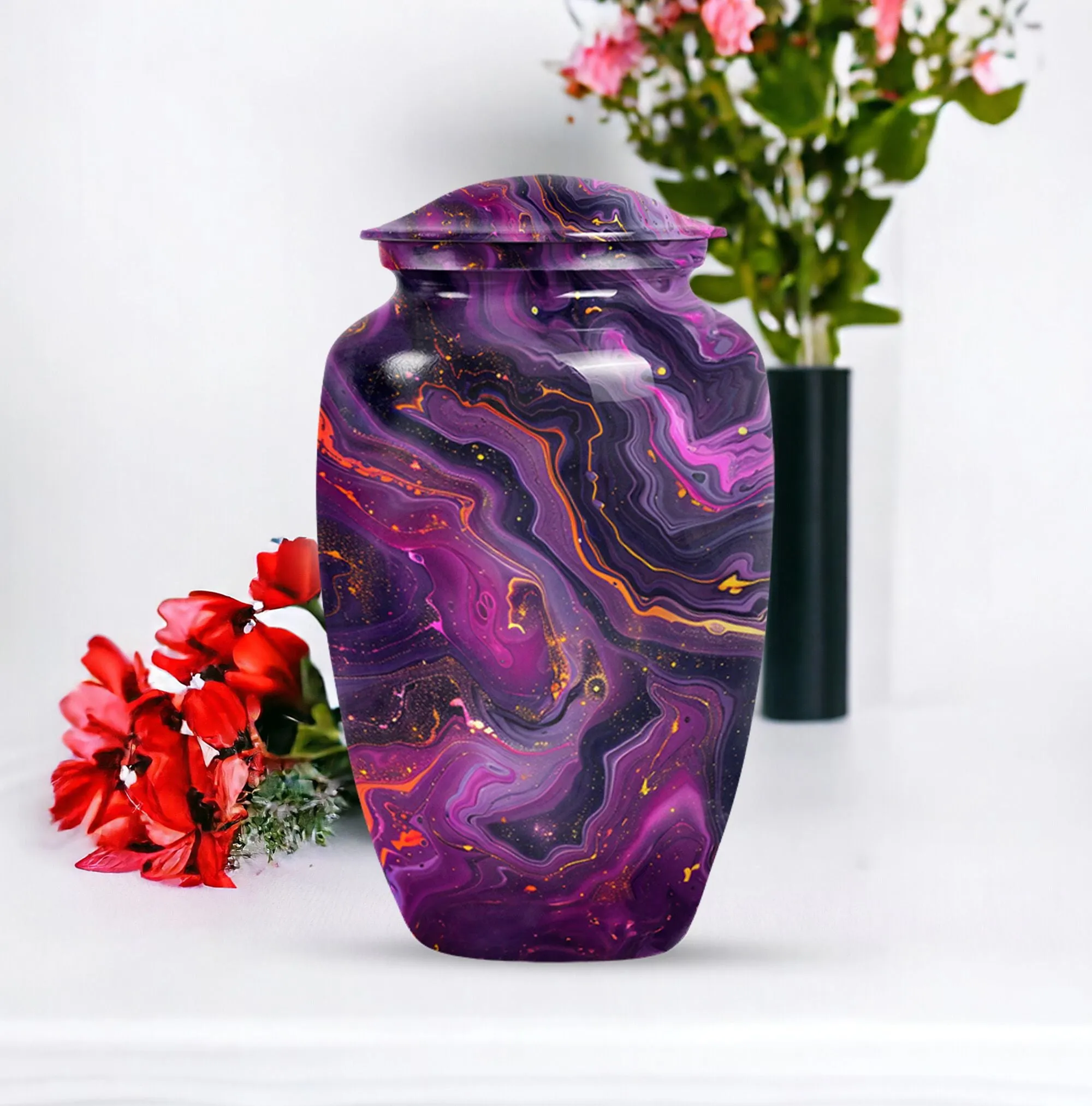 Abstract Urn- Timeless Memorial Urn for Lasting Memories