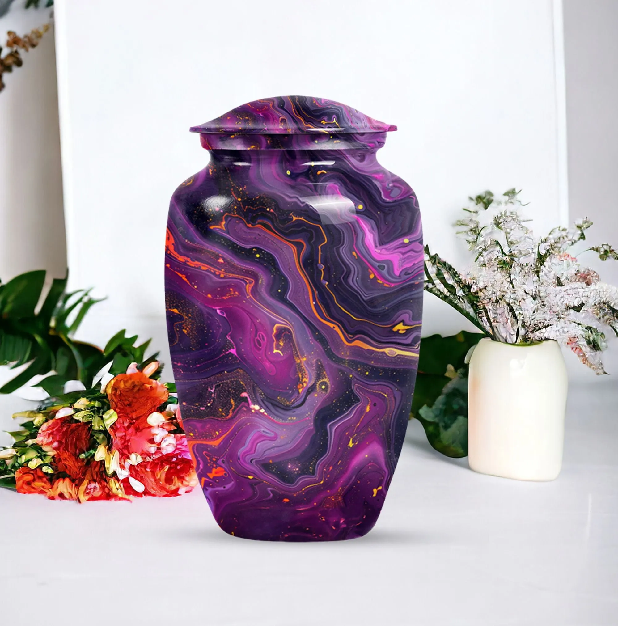Abstract Urn- Timeless Memorial Urn for Lasting Memories