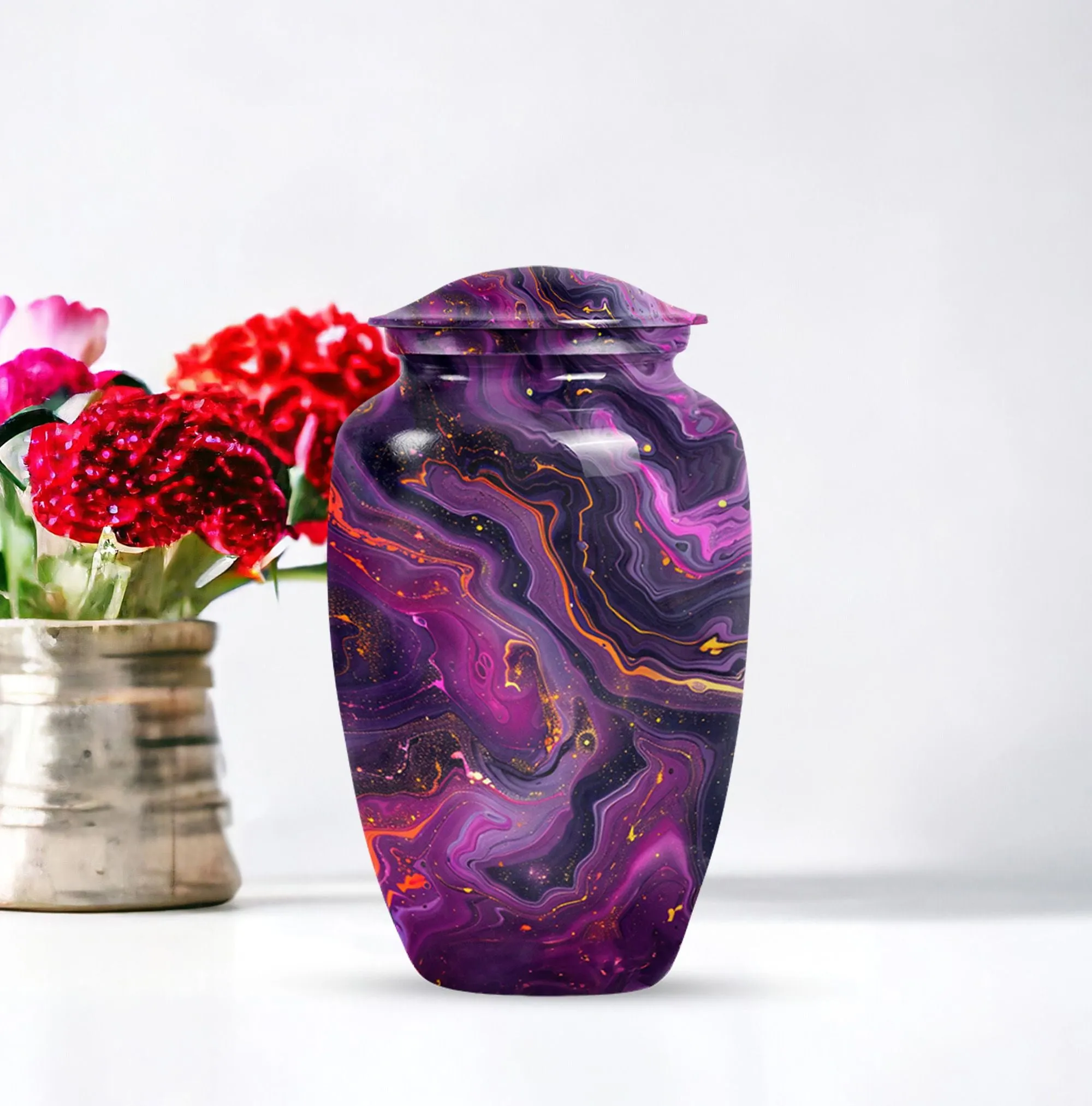 Abstract Urn- Timeless Memorial Urn for Lasting Memories