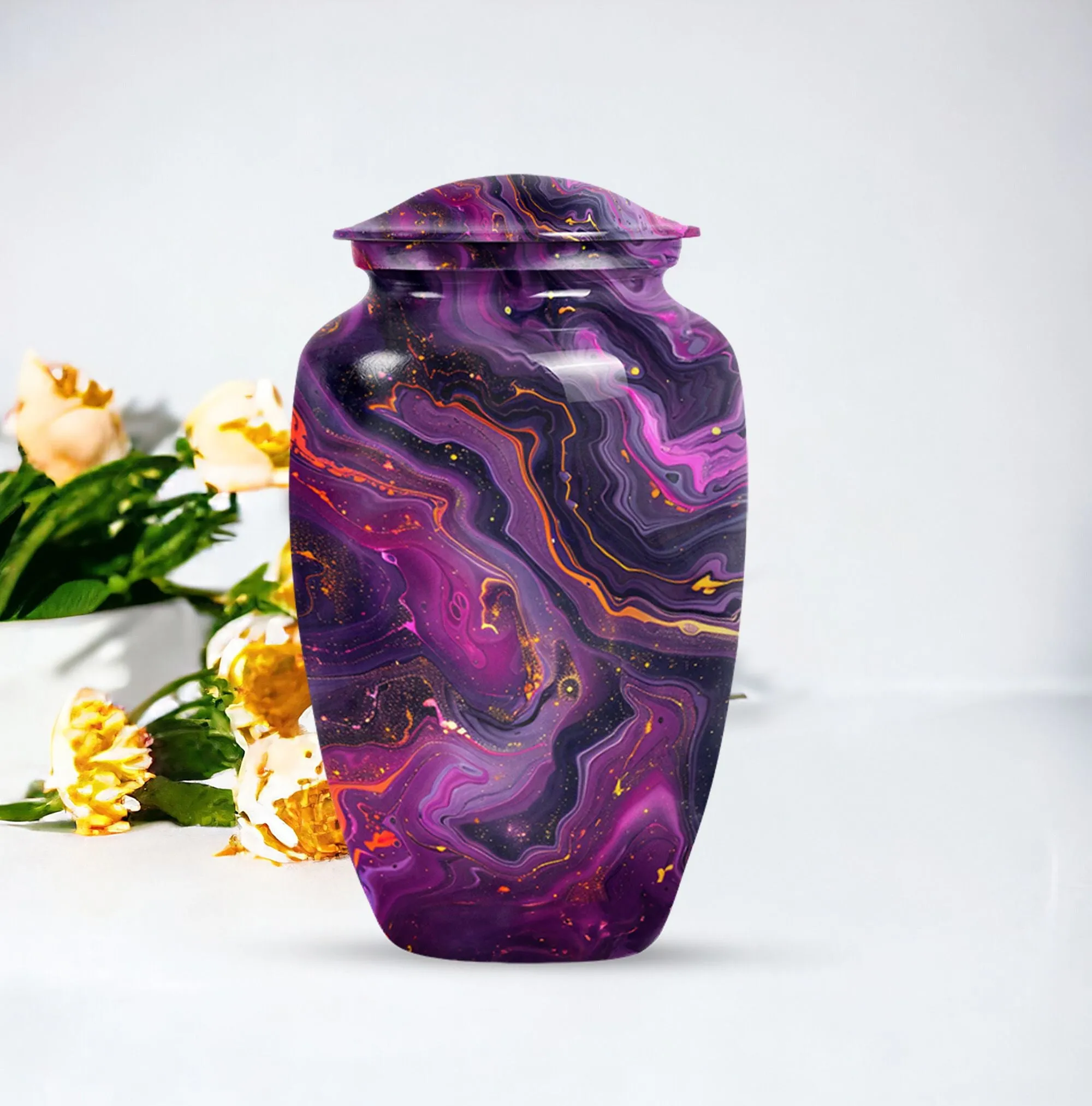 Abstract Urn- Timeless Memorial Urn for Lasting Memories