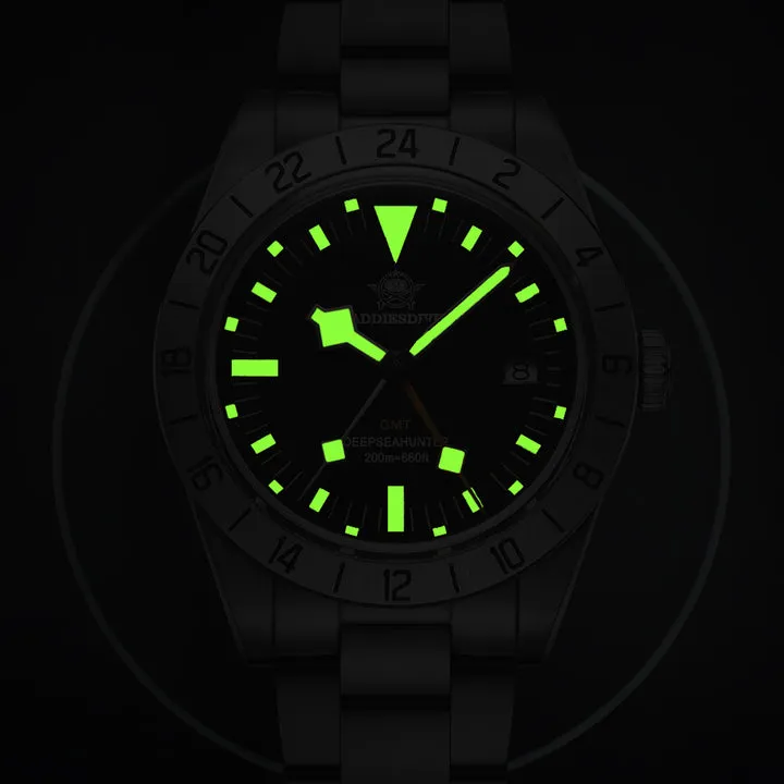 Addiesdive Retro BB GMT Quartz Watch