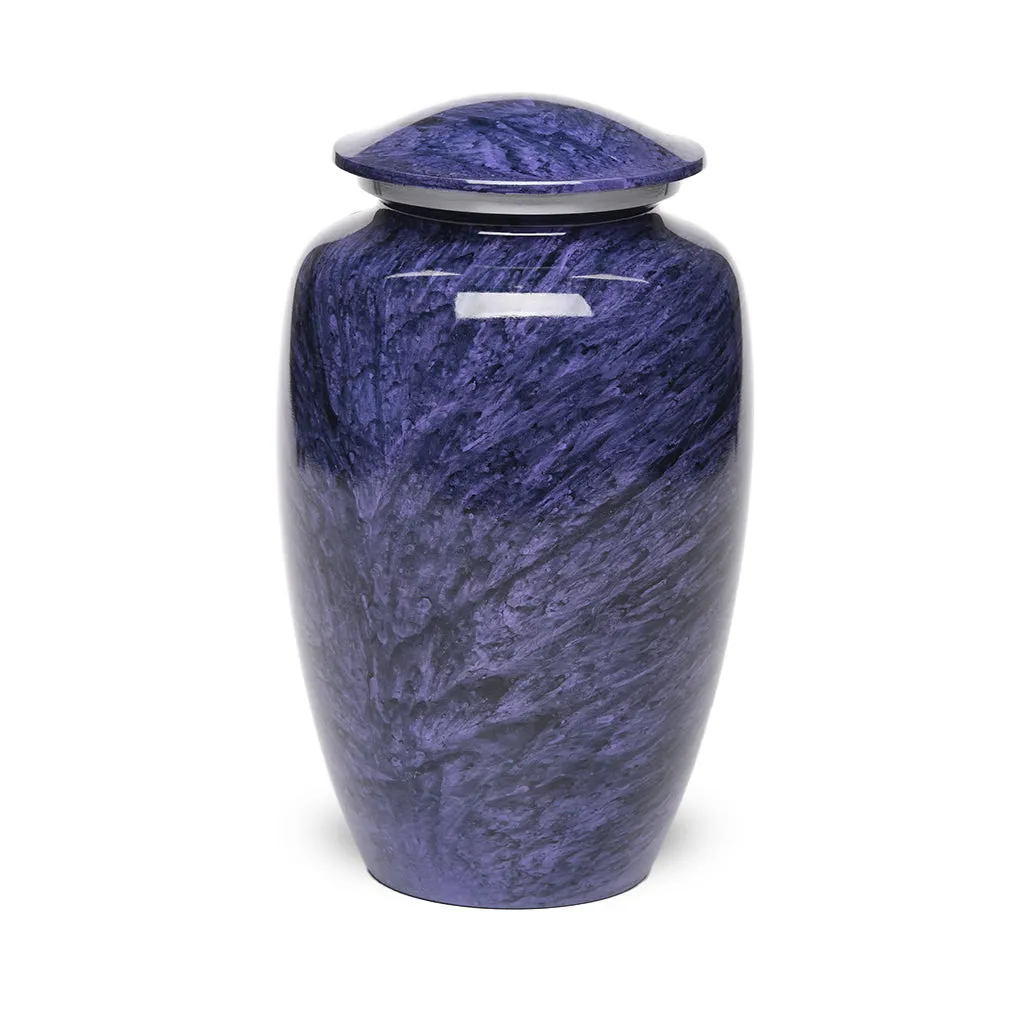 ADULT Classic Alloy urn -1600- Jewel Marbled Stone