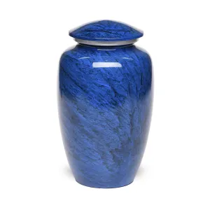 ADULT Classic Alloy urn -1600- Jewel Marbled Stone