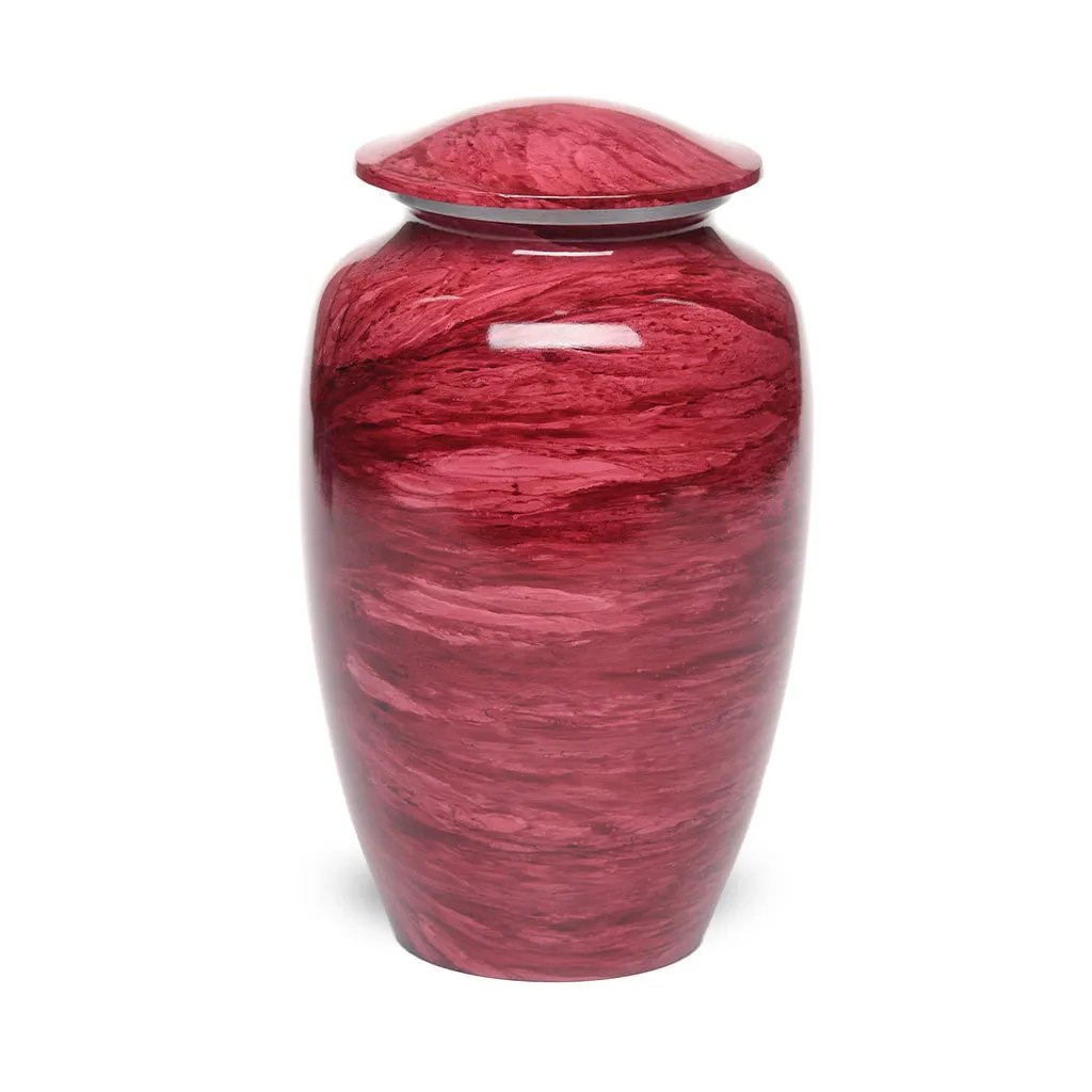ADULT Classic Alloy urn -1600- Jewel Marbled Stone