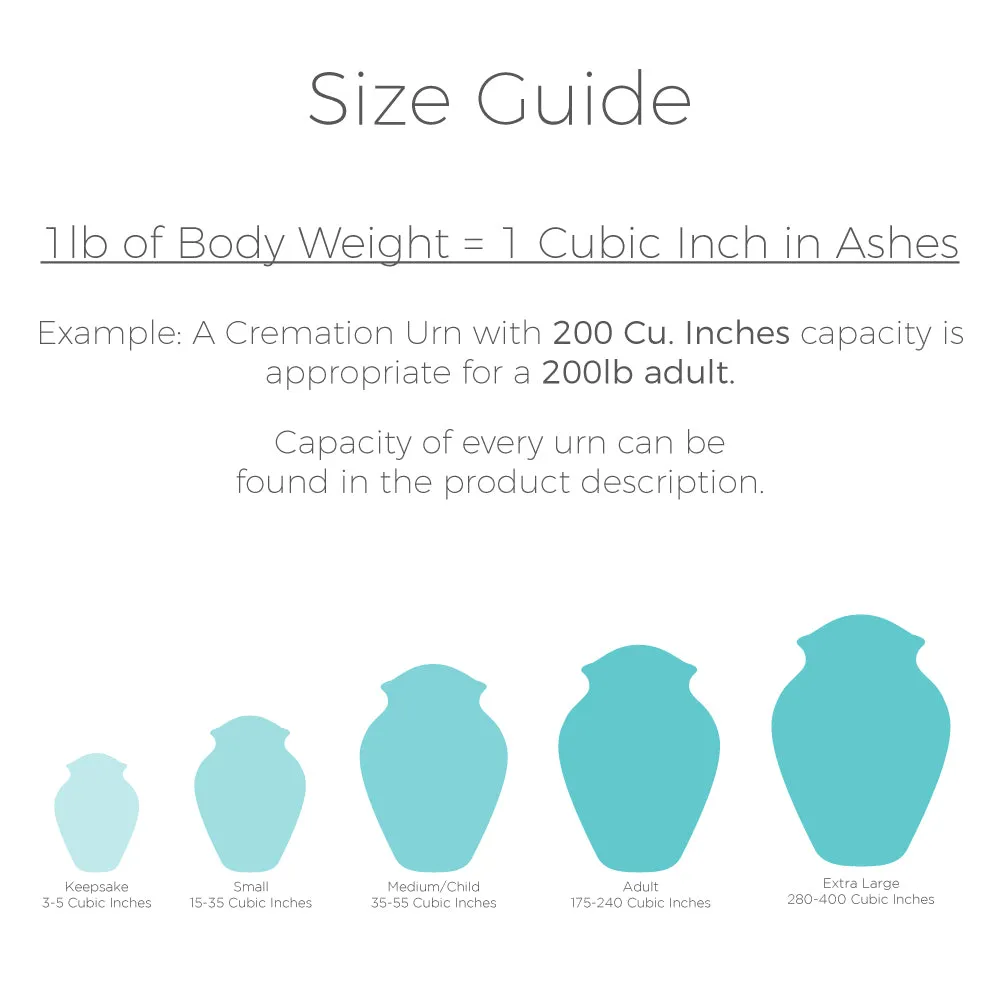 Adult Embrace Black Owl Cremation Urn