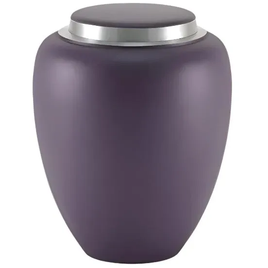 Adult Human Cremation Urn I  Emerson Amethyst Contemporary Ash Urn |  Beauty at Affordable Price
