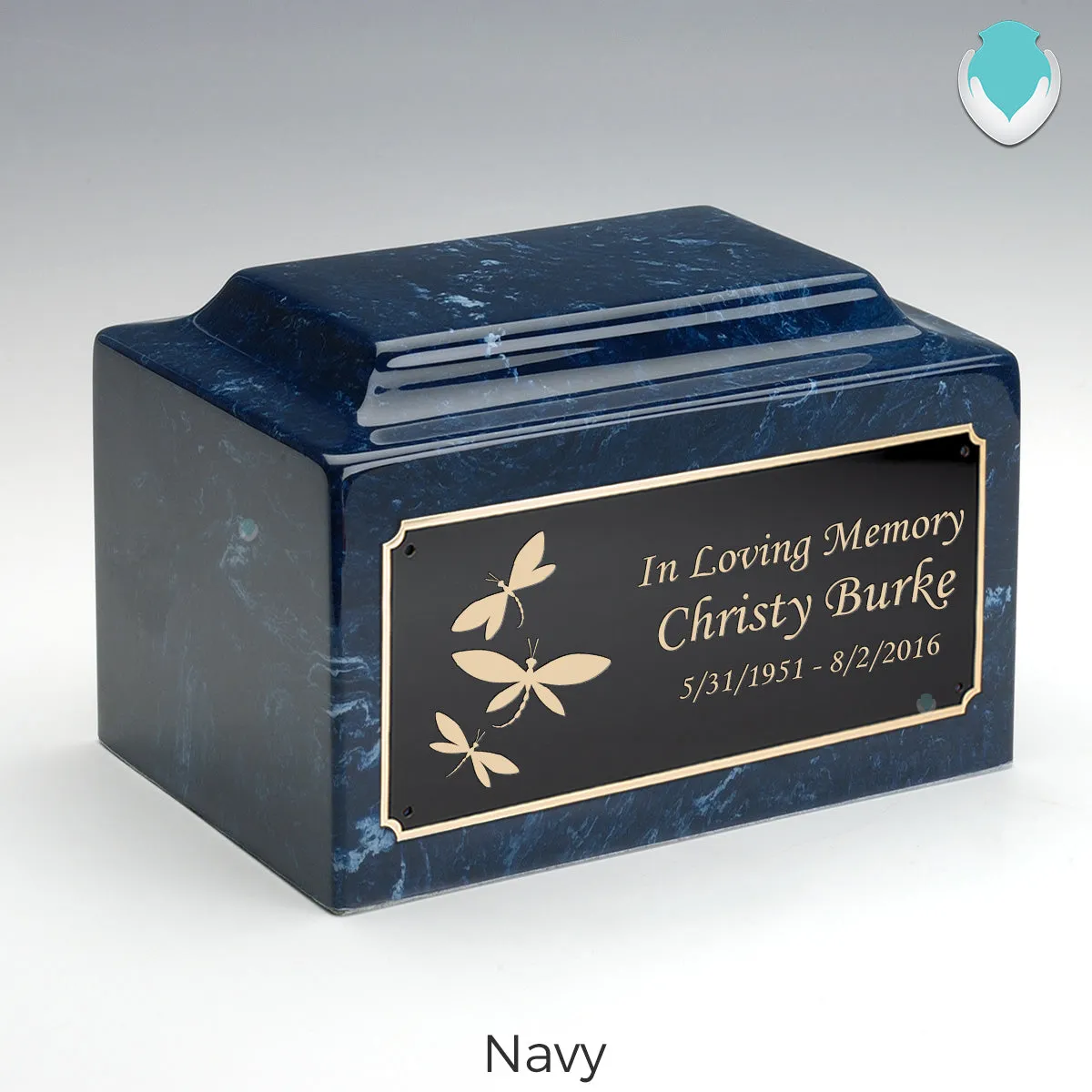 Adult Legacy Dragonflies Cultured Marble Urns by MacKenzie