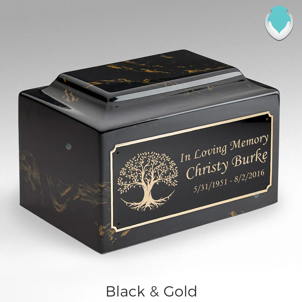 Adult Legacy Tree Of Life Cultured Marble Urns by MacKenzie