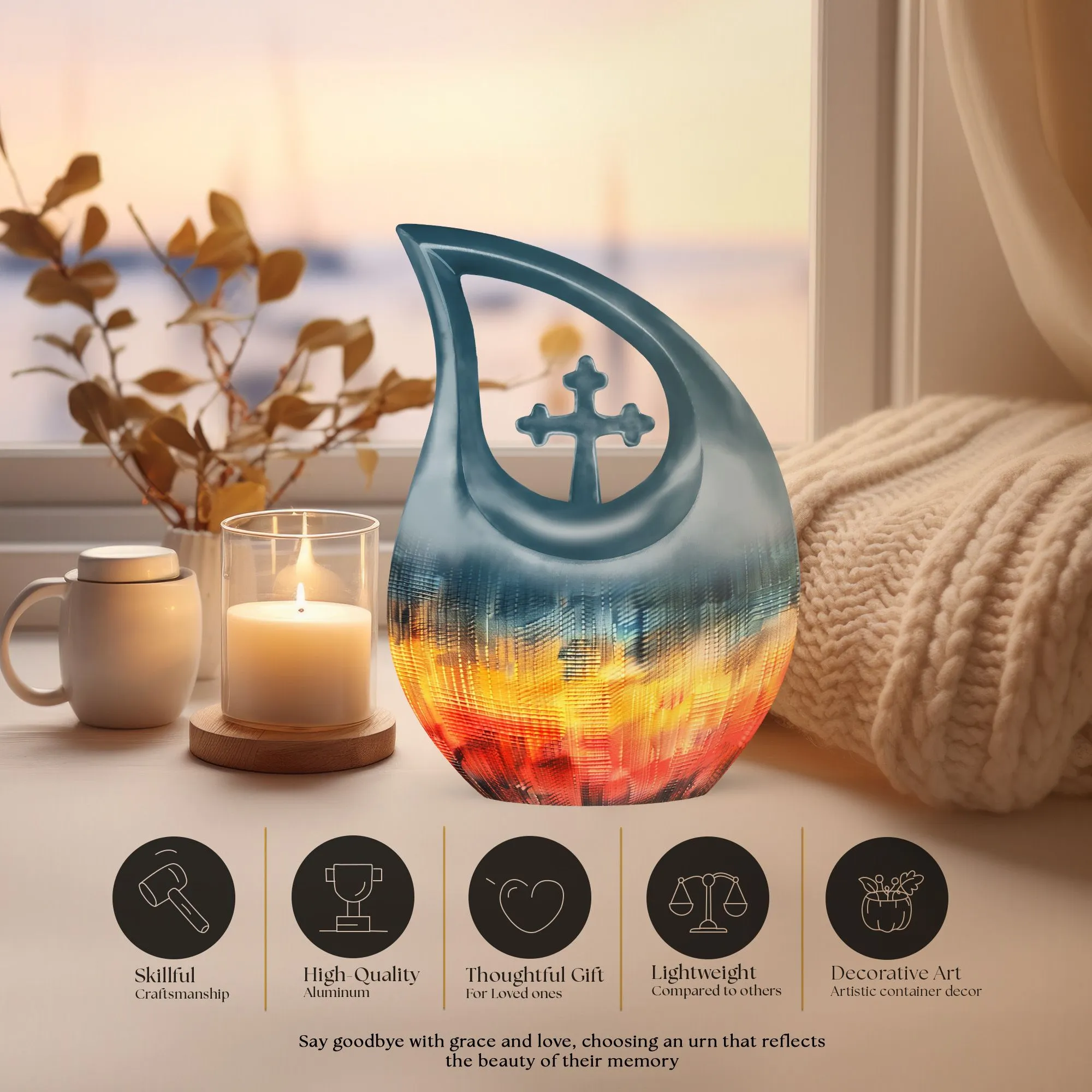Affordable Pattern Urn: An Ideal Memorial Urn for  Loved Ones