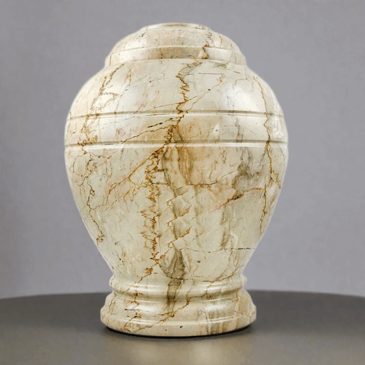Alluvium Marble Cremation Urn in Large