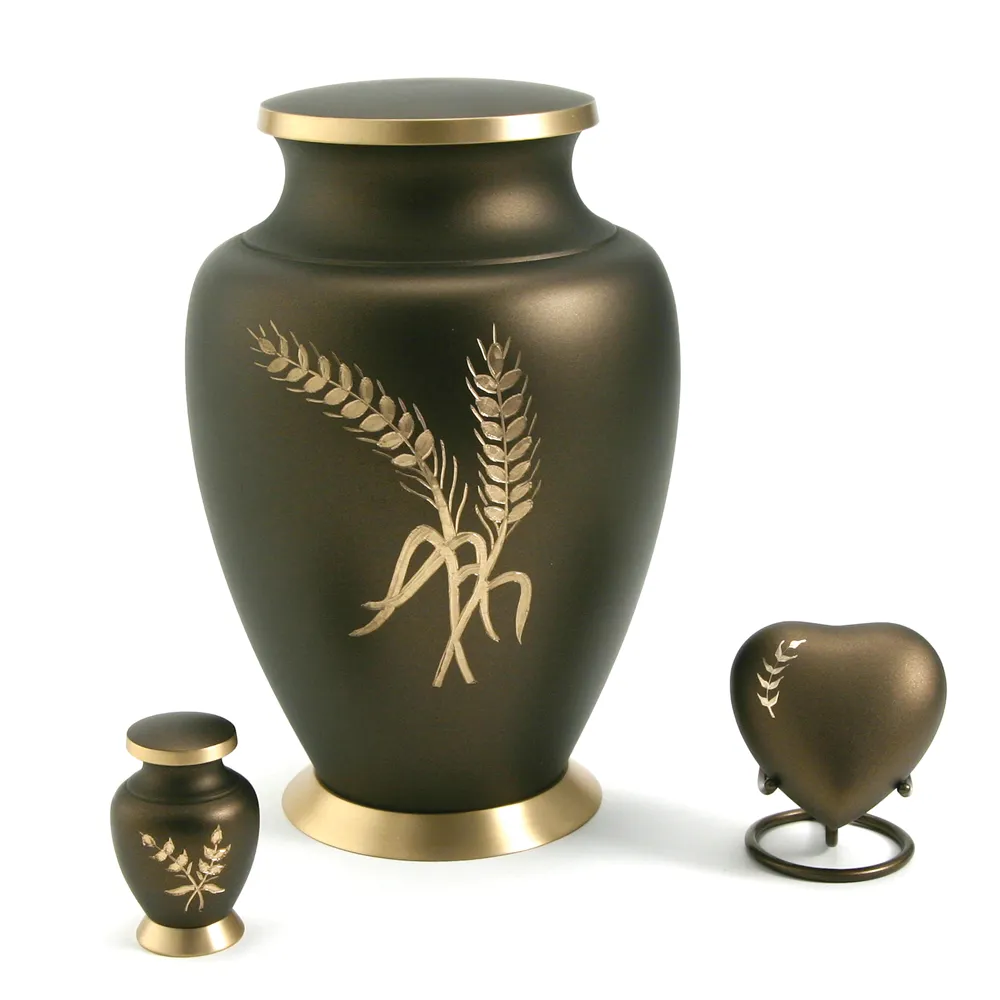 Aria Wheat Human Cremation Urn | Quality Urns For Less