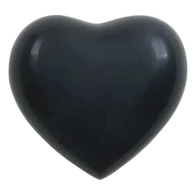 Arielle Night Sky Heart Large Cremation Urn | Heart Keepsake For Dog or Cat | Holds up to a 20 # Pet