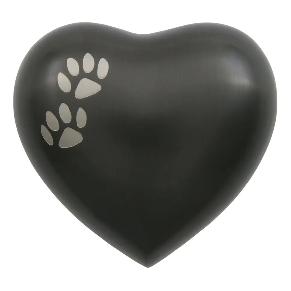 Arielle Slate Pet Paw Heart Keepsake