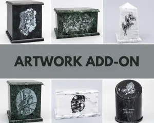 Artwork for Natural Marble Stone Urns ADD-ON