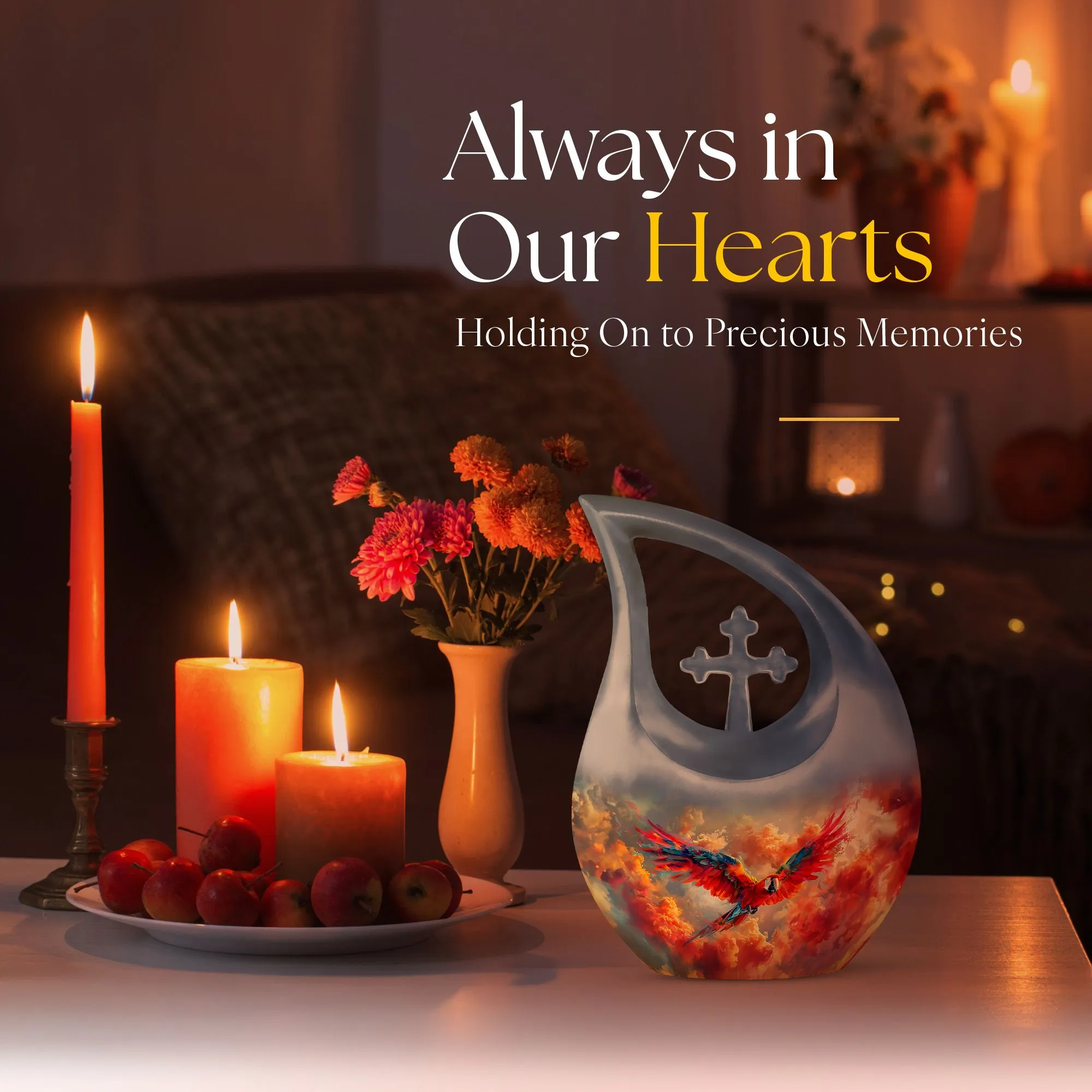 Aura Urn:  Affordable Cremation Urn For Human Ashes