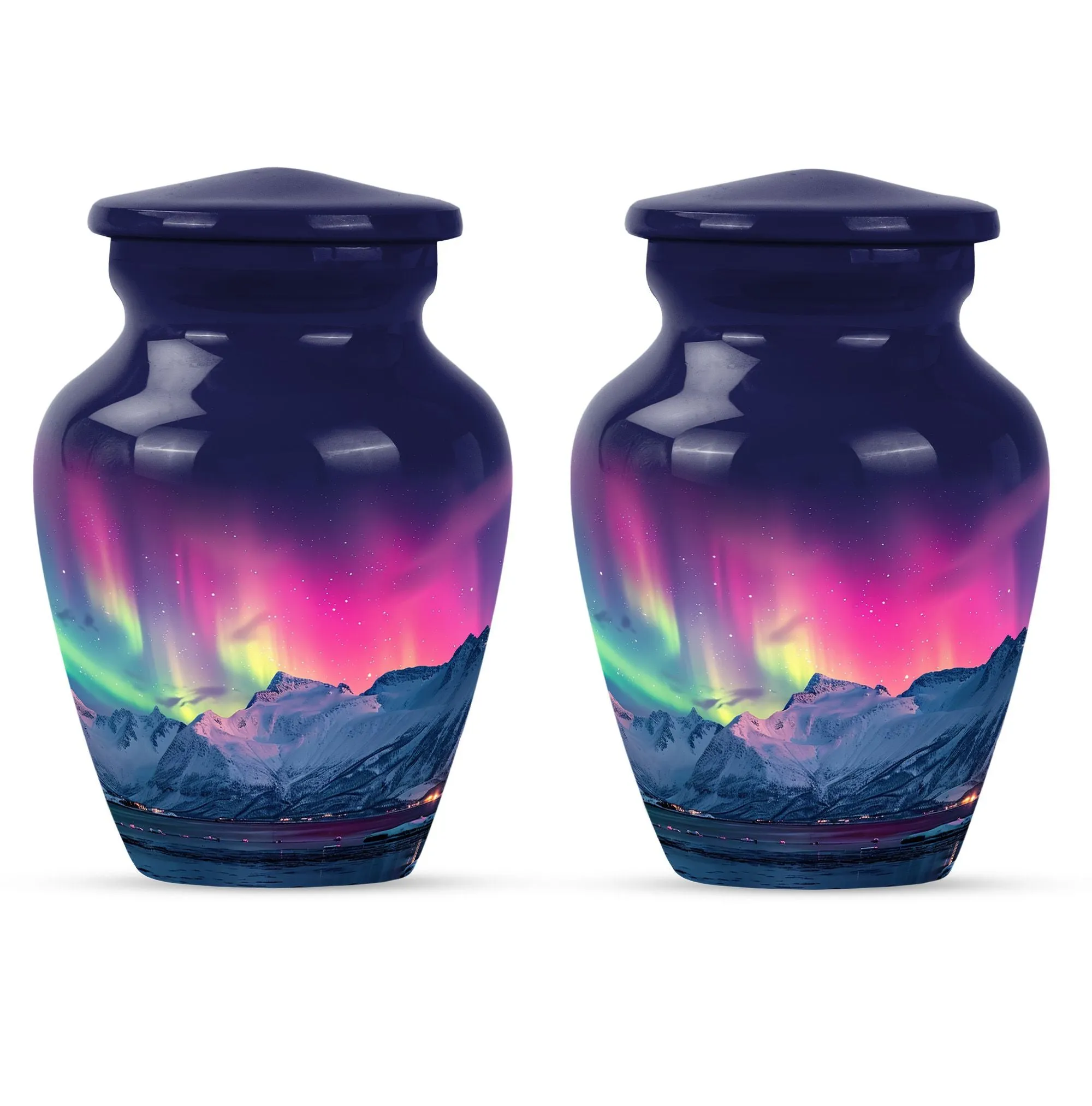 Aurora Borealis Borealis Cremation Urns For Human Ashes Nana Memorial & Funeral Urn