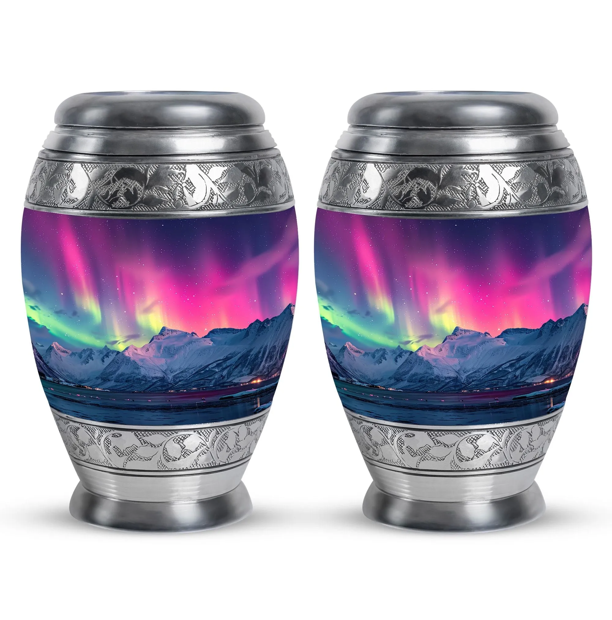 Aurora Borealis Borealis Cremation Urns For Human Ashes Nana Memorial & Funeral Urn