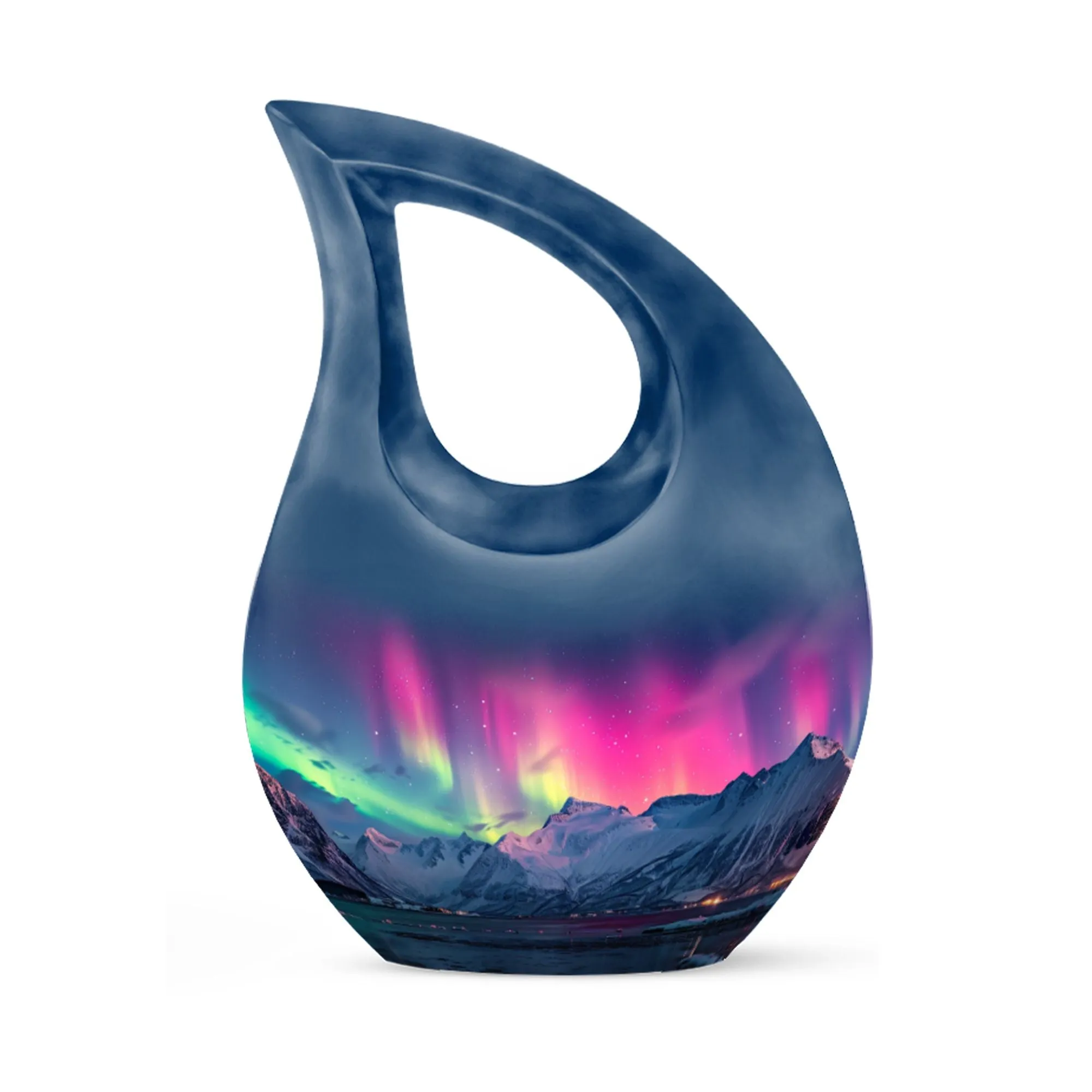Aurora Borealis Borealis Cremation Urns For Human Ashes Nana Memorial & Funeral Urn