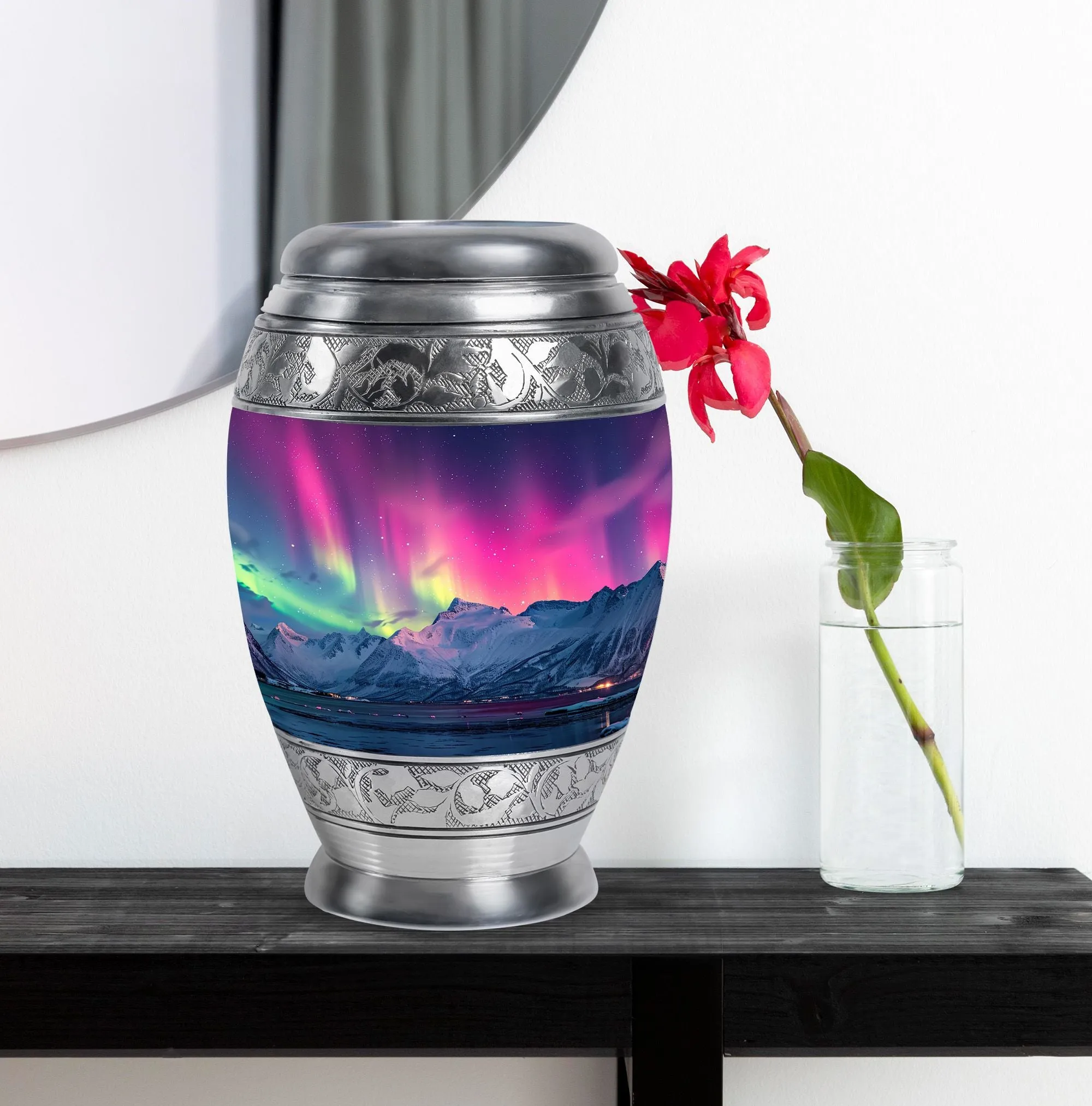 Aurora Borealis Borealis Cremation Urns For Human Ashes Nana Memorial & Funeral Urn
