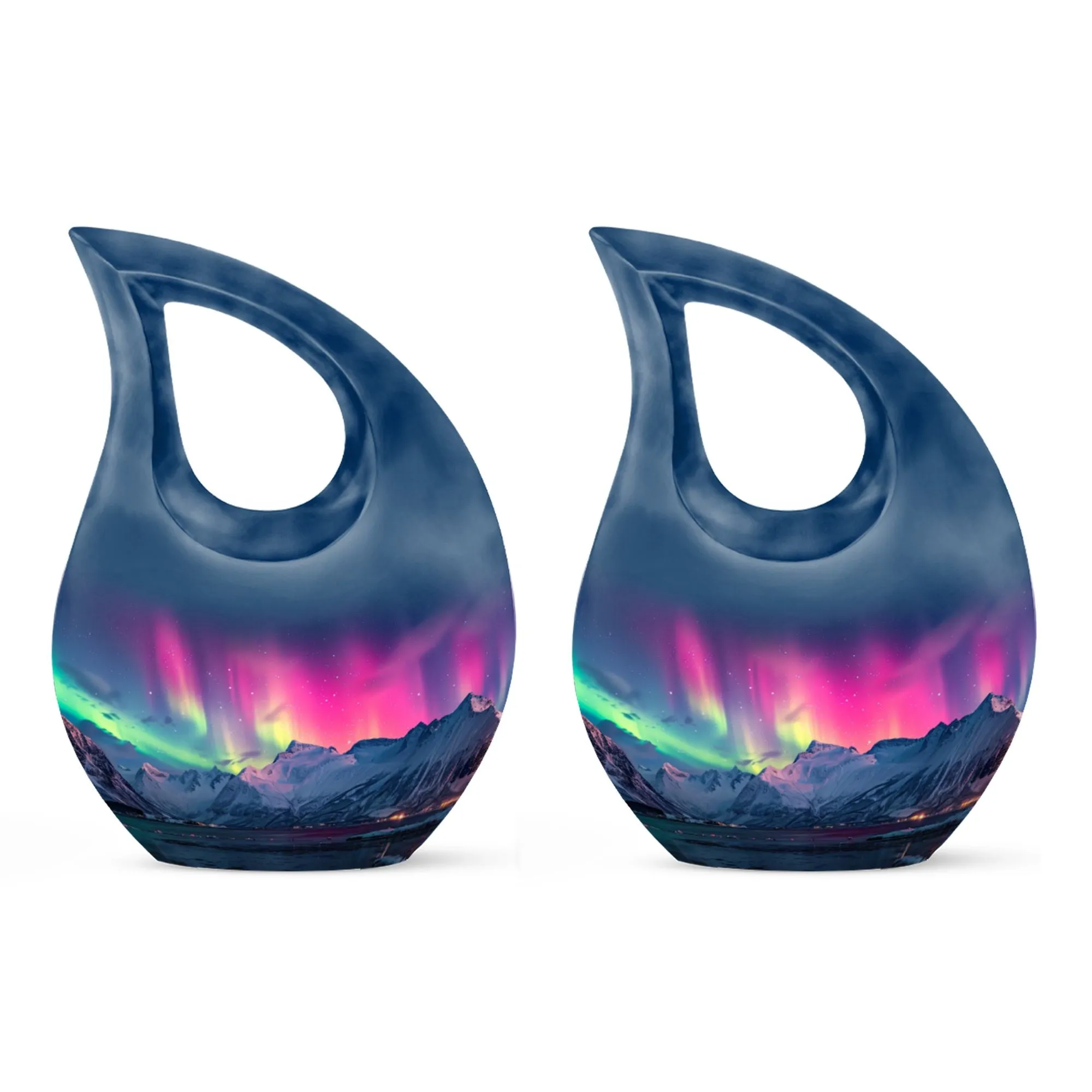 Aurora Borealis Borealis Cremation Urns For Human Ashes Nana Memorial & Funeral Urn
