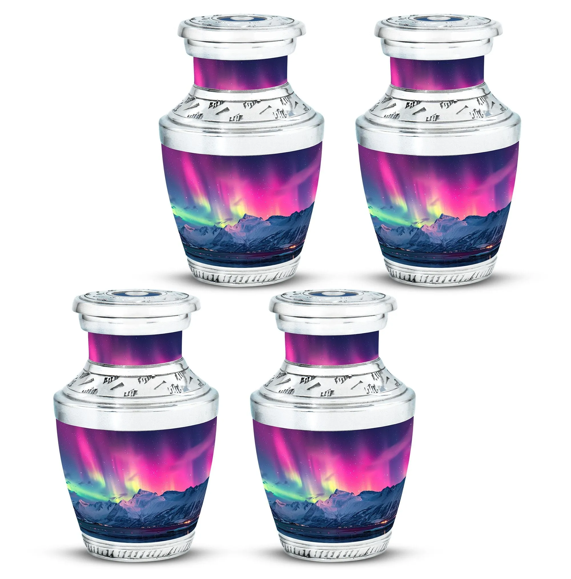 Aurora Borealis Borealis Cremation Urns For Human Ashes Nana Memorial & Funeral Urn