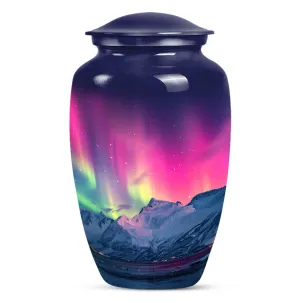 Aurora Borealis Borealis Cremation Urns For Human Ashes Nana Memorial & Funeral Urn