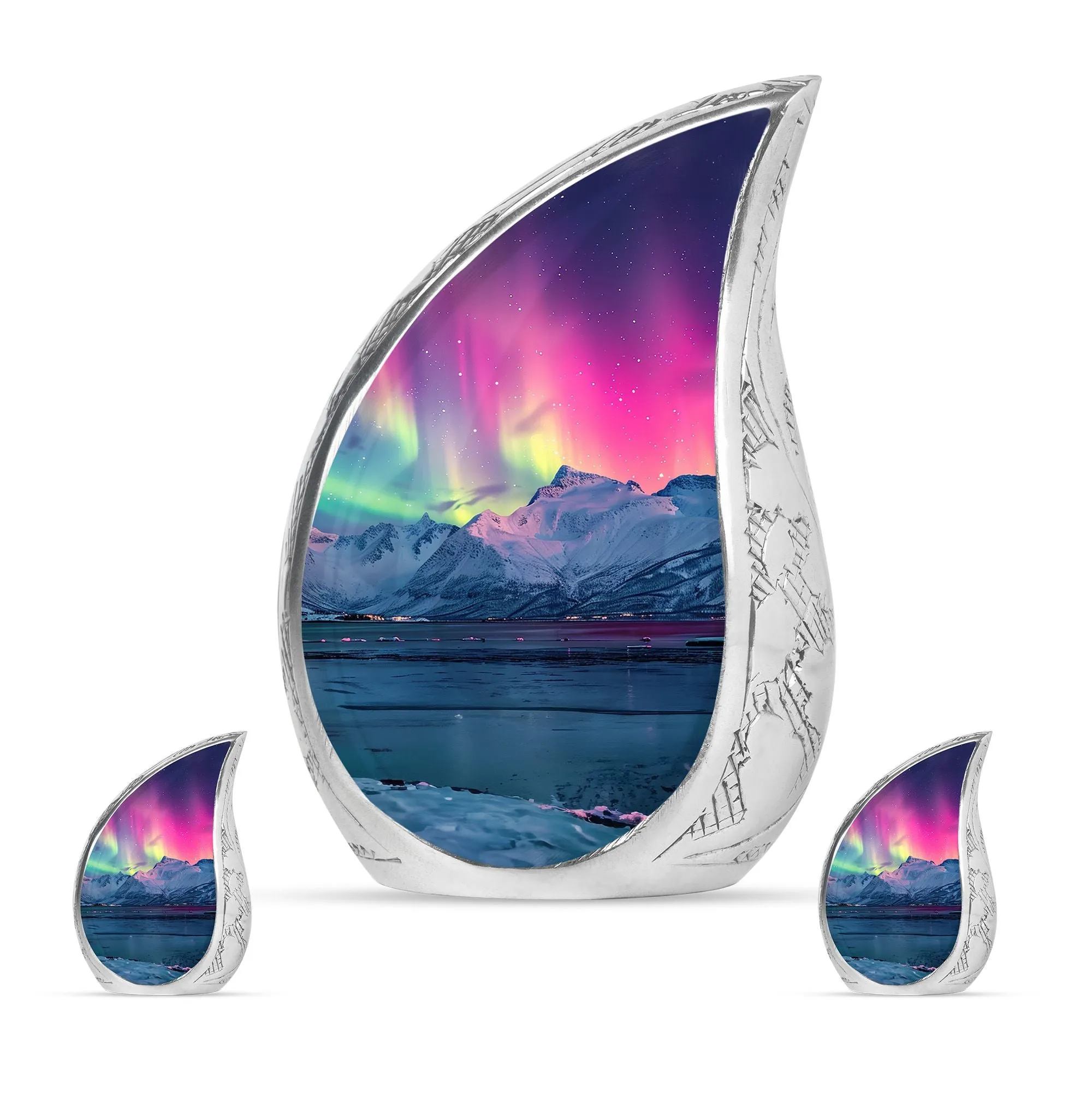 Aurora Borealis Borealis Cremation Urns For Human Ashes Nana Memorial & Funeral Urn