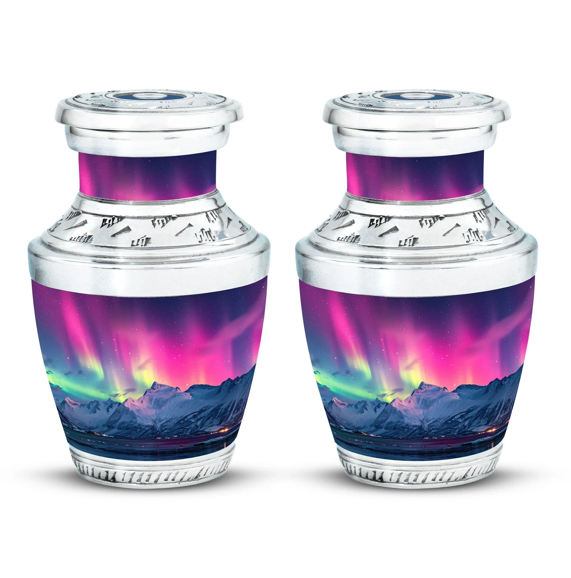 Aurora Borealis Borealis Cremation Urns For Human Ashes Nana Memorial & Funeral Urn