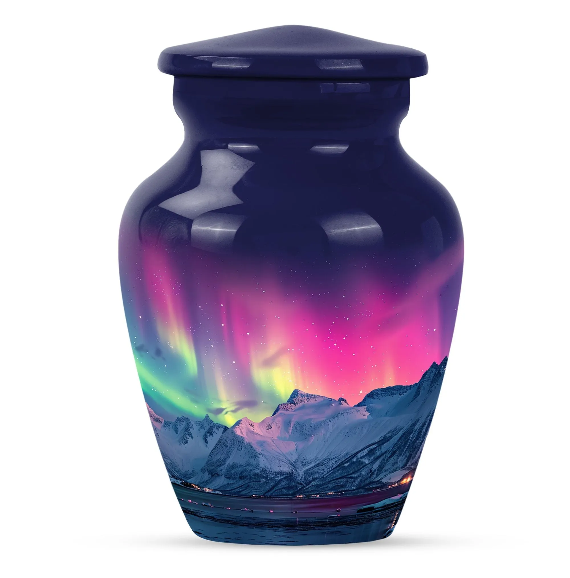 Aurora Borealis Borealis Cremation Urns For Human Ashes Nana Memorial & Funeral Urn
