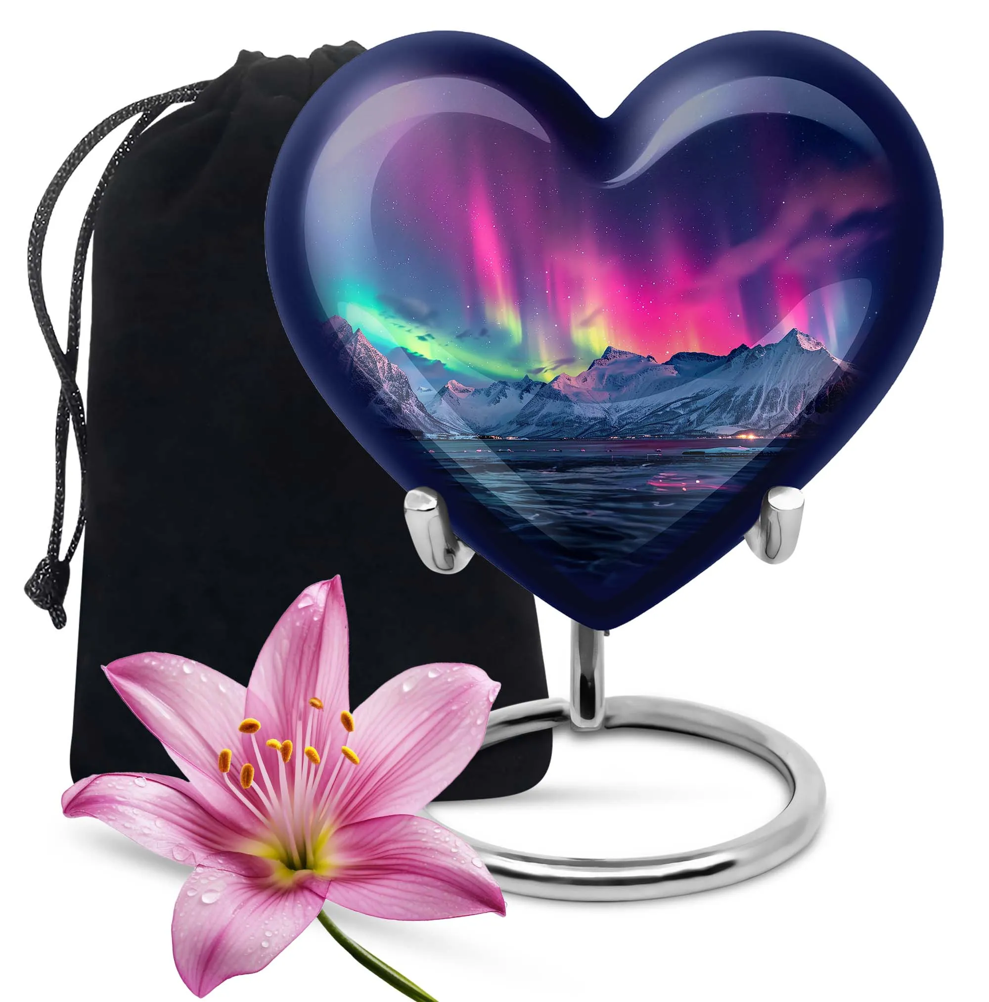 Aurora Borealis Borealis Cremation Urns For Human Ashes Nana Memorial & Funeral Urn