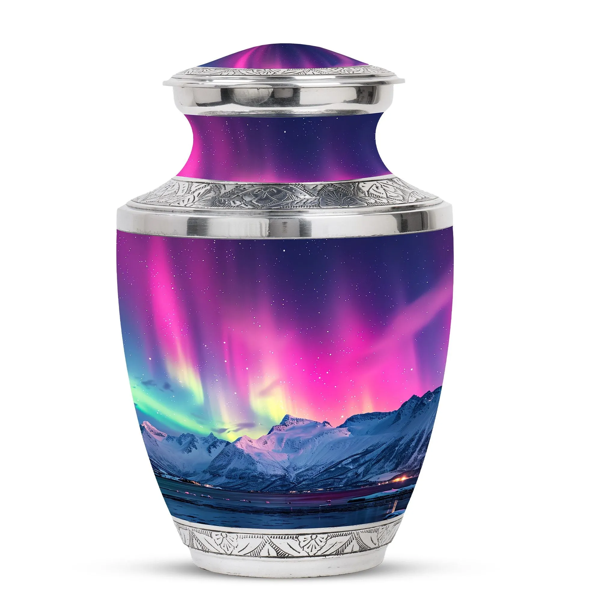 Aurora Borealis Borealis Cremation Urns For Human Ashes Nana Memorial & Funeral Urn