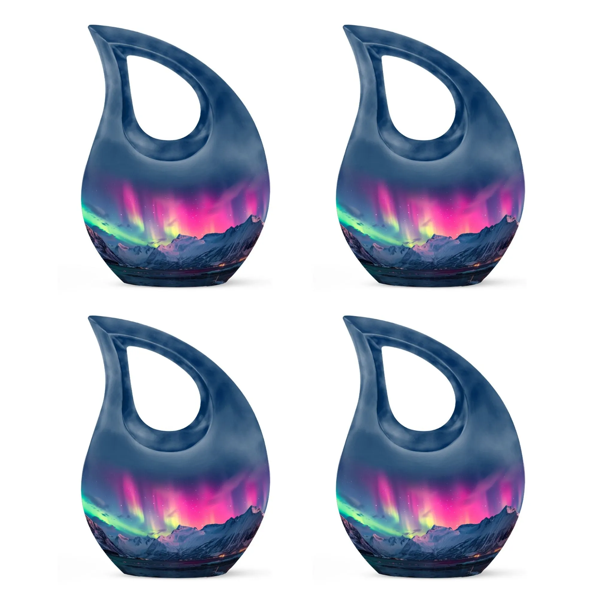Aurora Borealis Borealis Cremation Urns For Human Ashes Nana Memorial & Funeral Urn