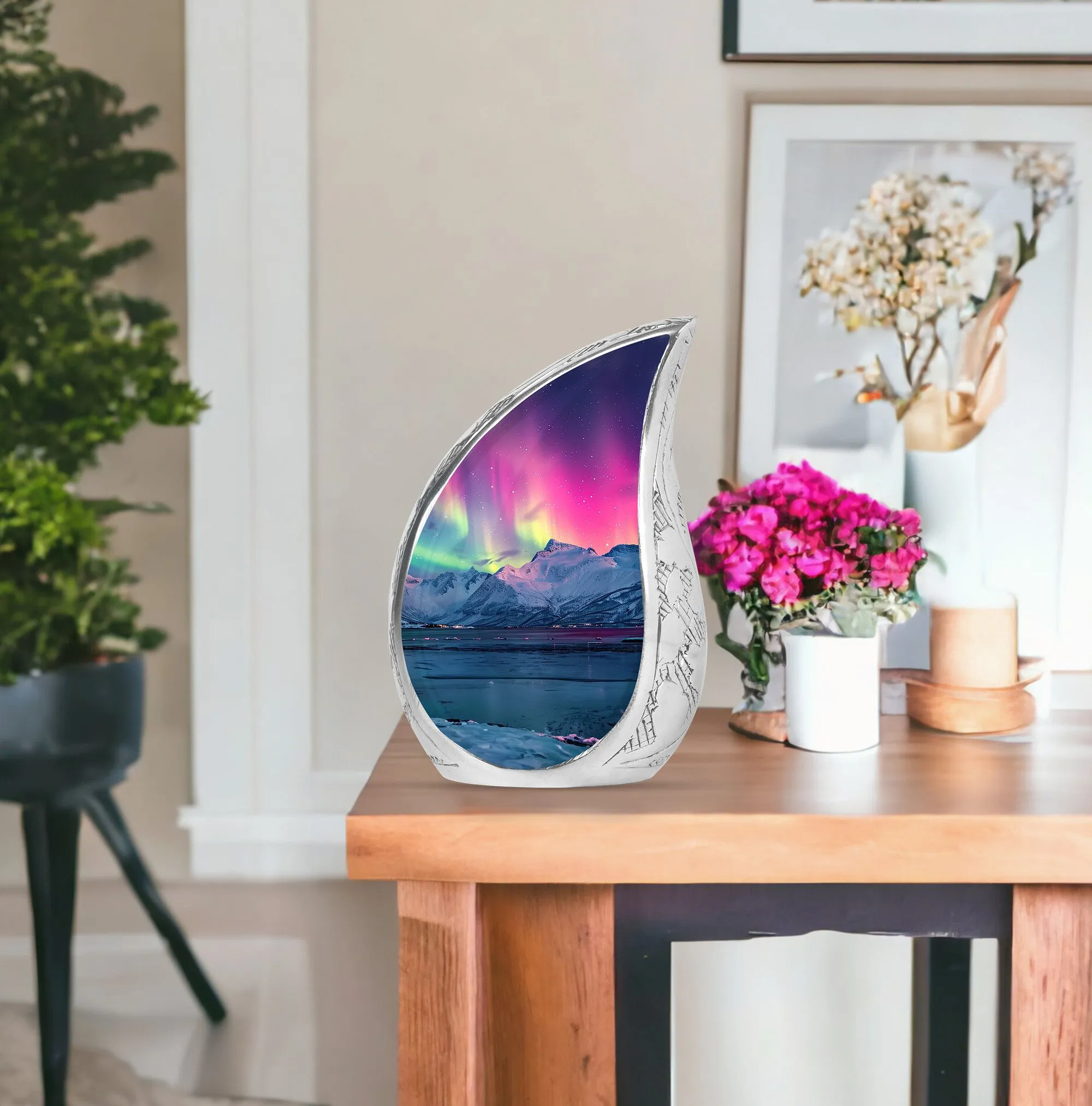 Aurora Borealis Borealis Cremation Urns For Human Ashes Nana Memorial & Funeral Urn