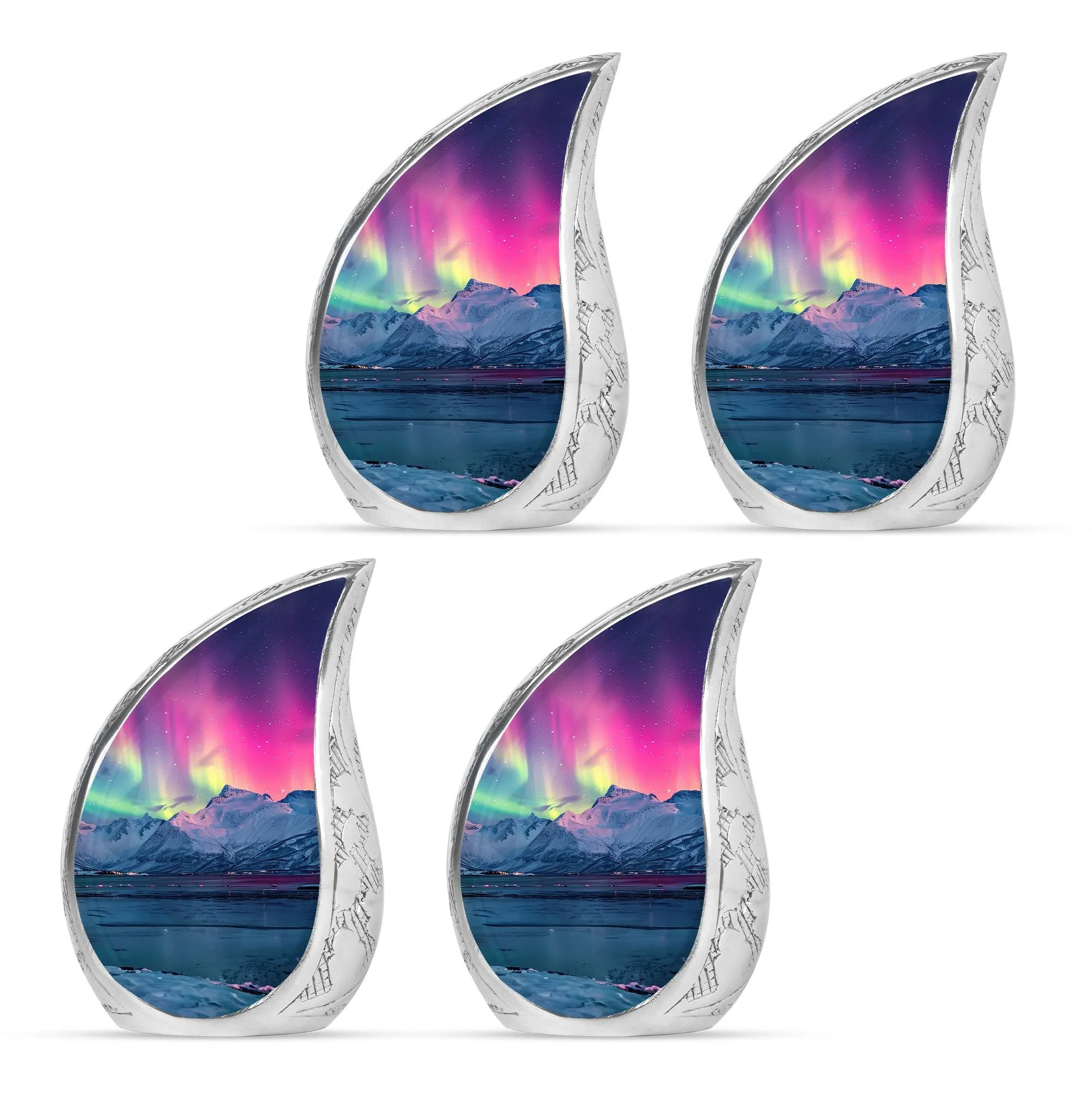 Aurora Borealis Borealis Cremation Urns For Human Ashes Nana Memorial & Funeral Urn