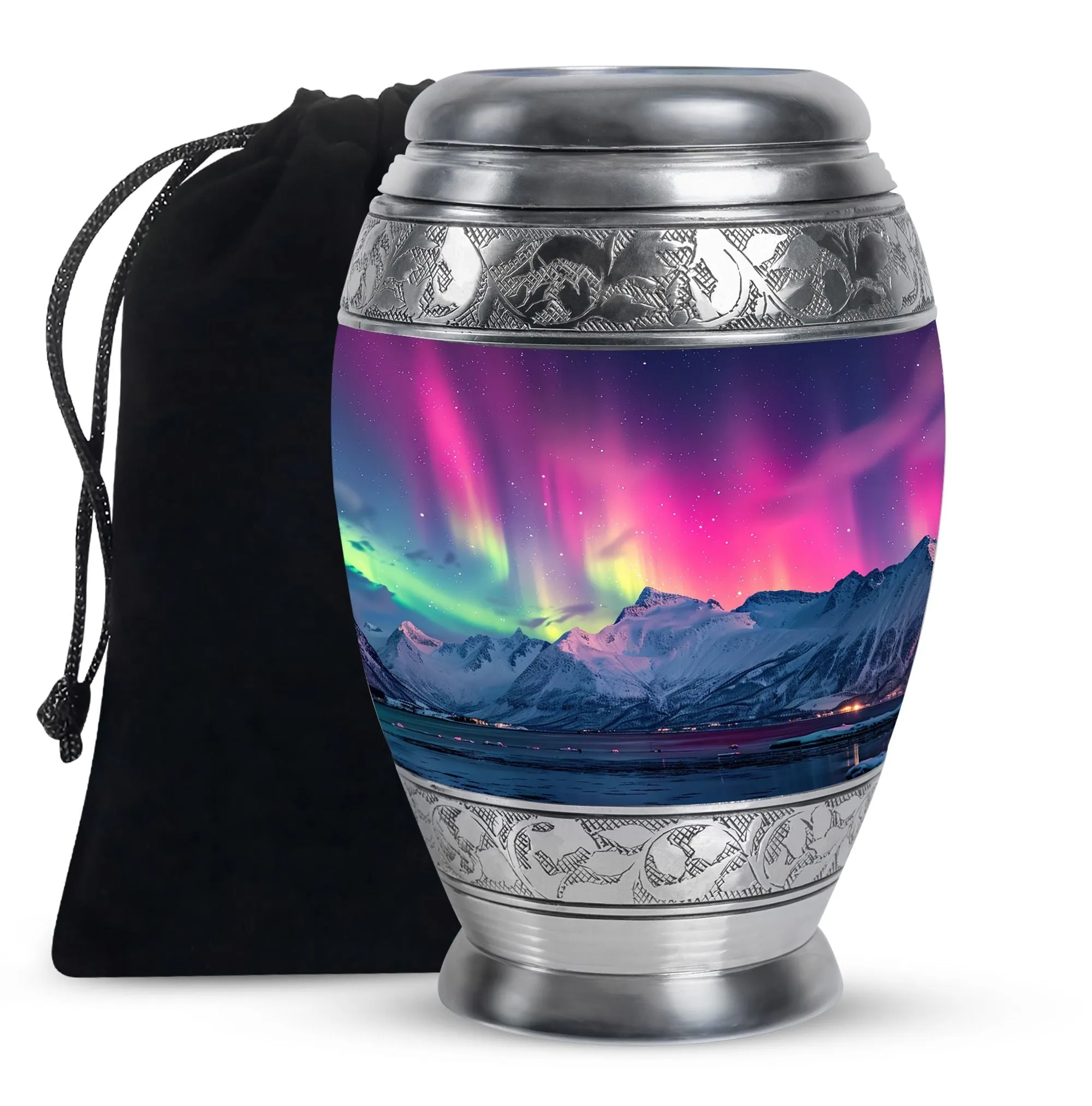 Aurora Borealis Borealis Cremation Urns For Human Ashes Nana Memorial & Funeral Urn