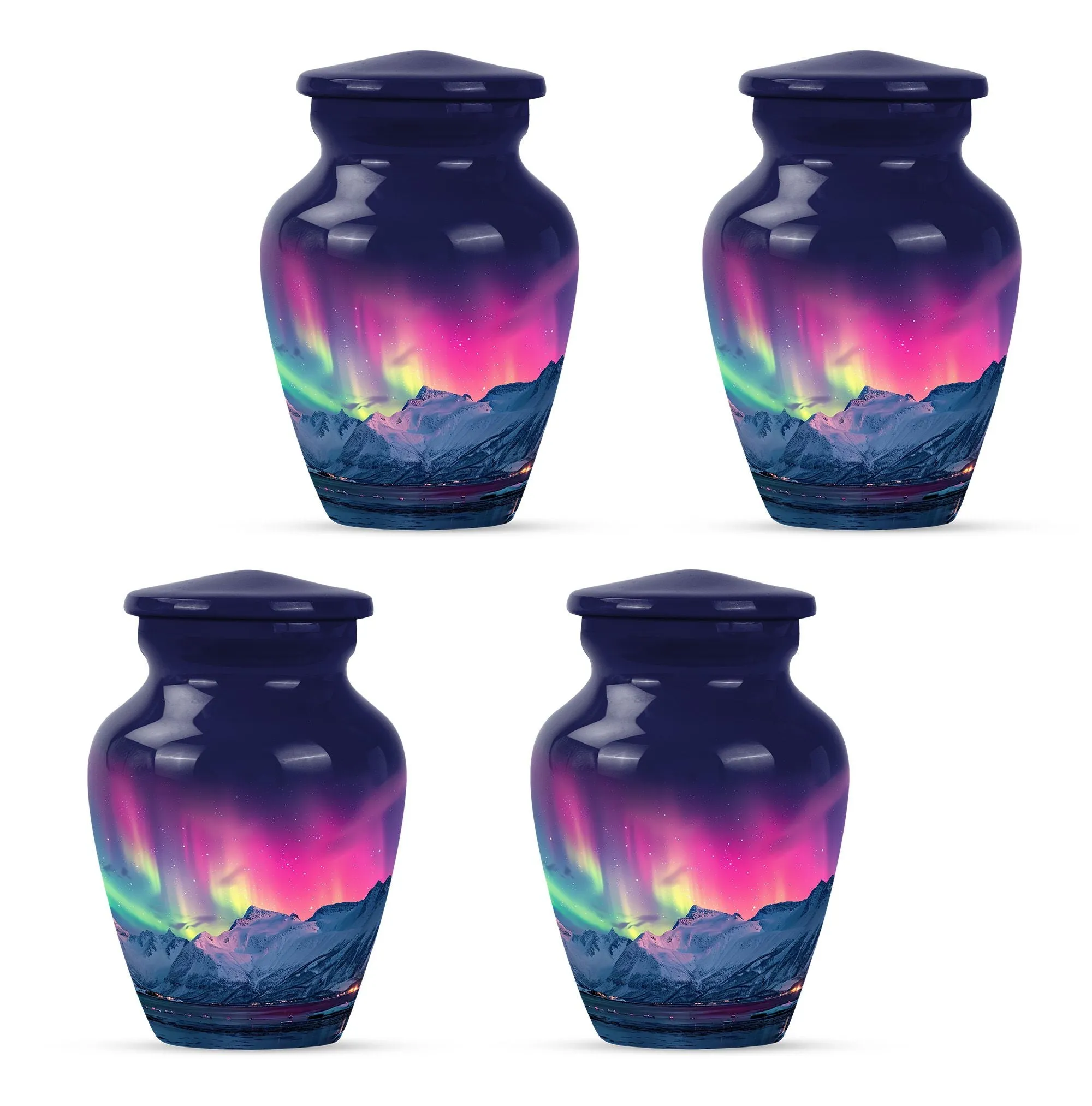 Aurora Borealis Borealis Cremation Urns For Human Ashes Nana Memorial & Funeral Urn
