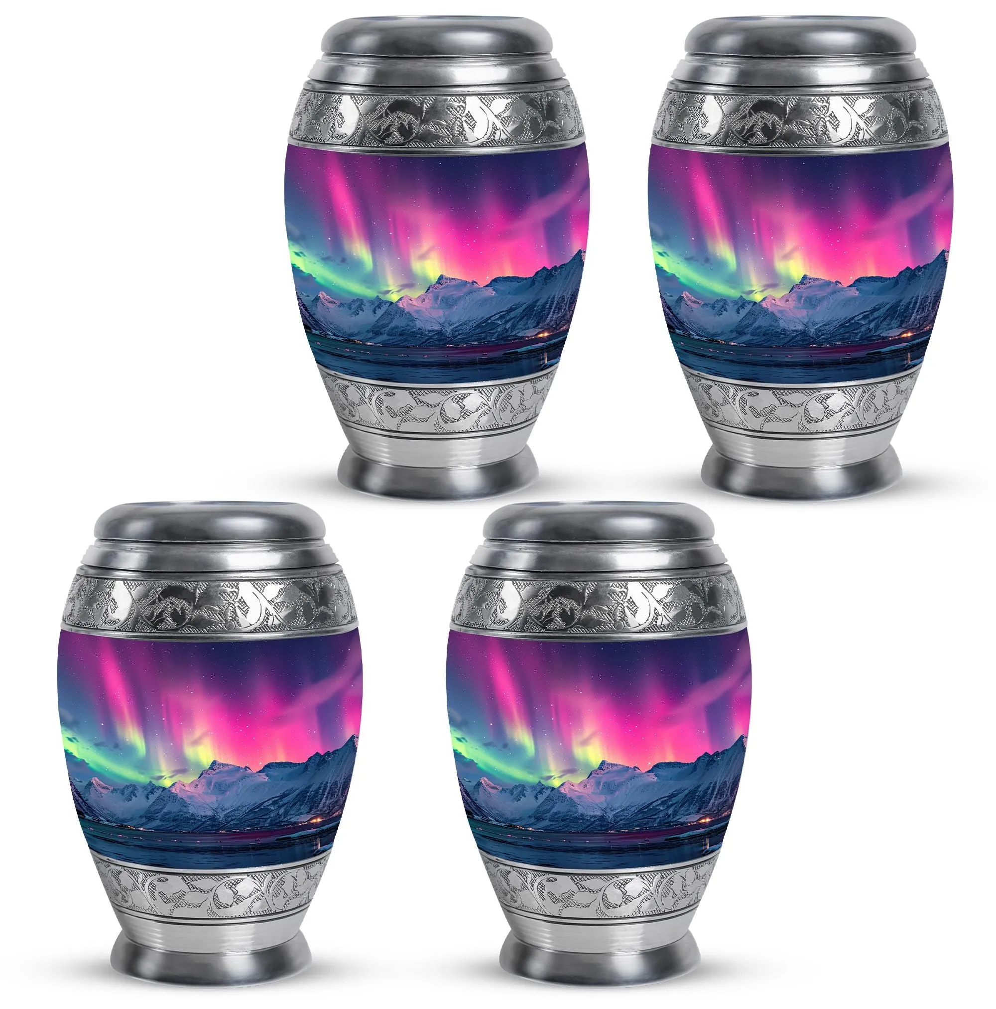 Aurora Borealis Borealis Cremation Urns For Human Ashes Nana Memorial & Funeral Urn