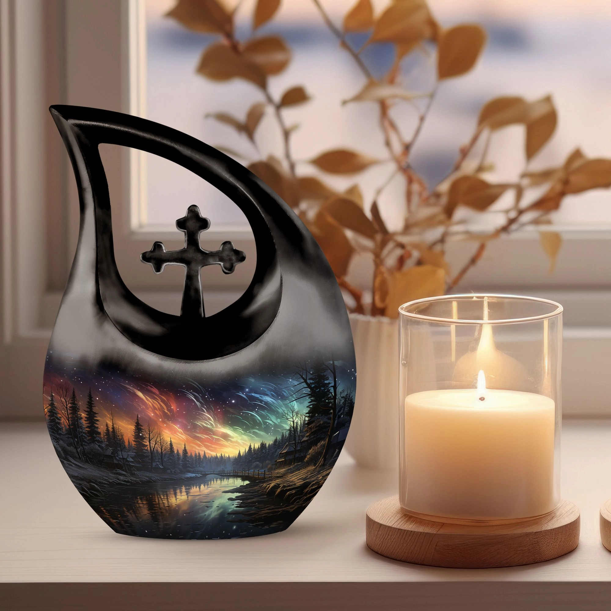 Aurora Urn: Affordable Cremation Memorial Keepsake Urn For Ashes
