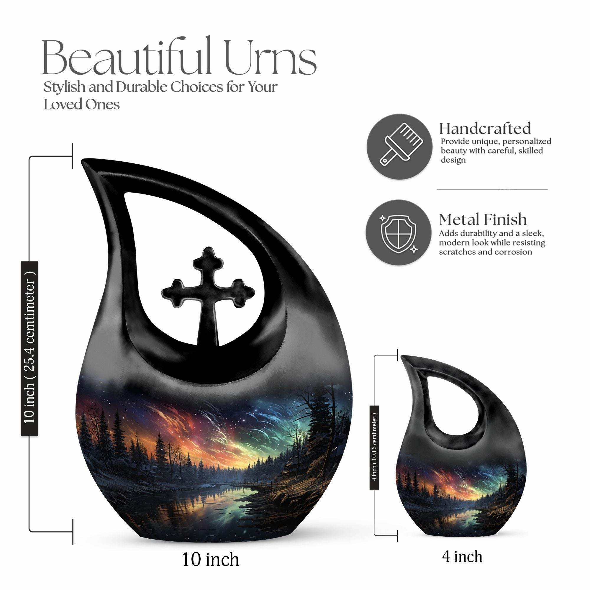 Aurora Urn: Affordable Cremation Memorial Keepsake Urn For Ashes