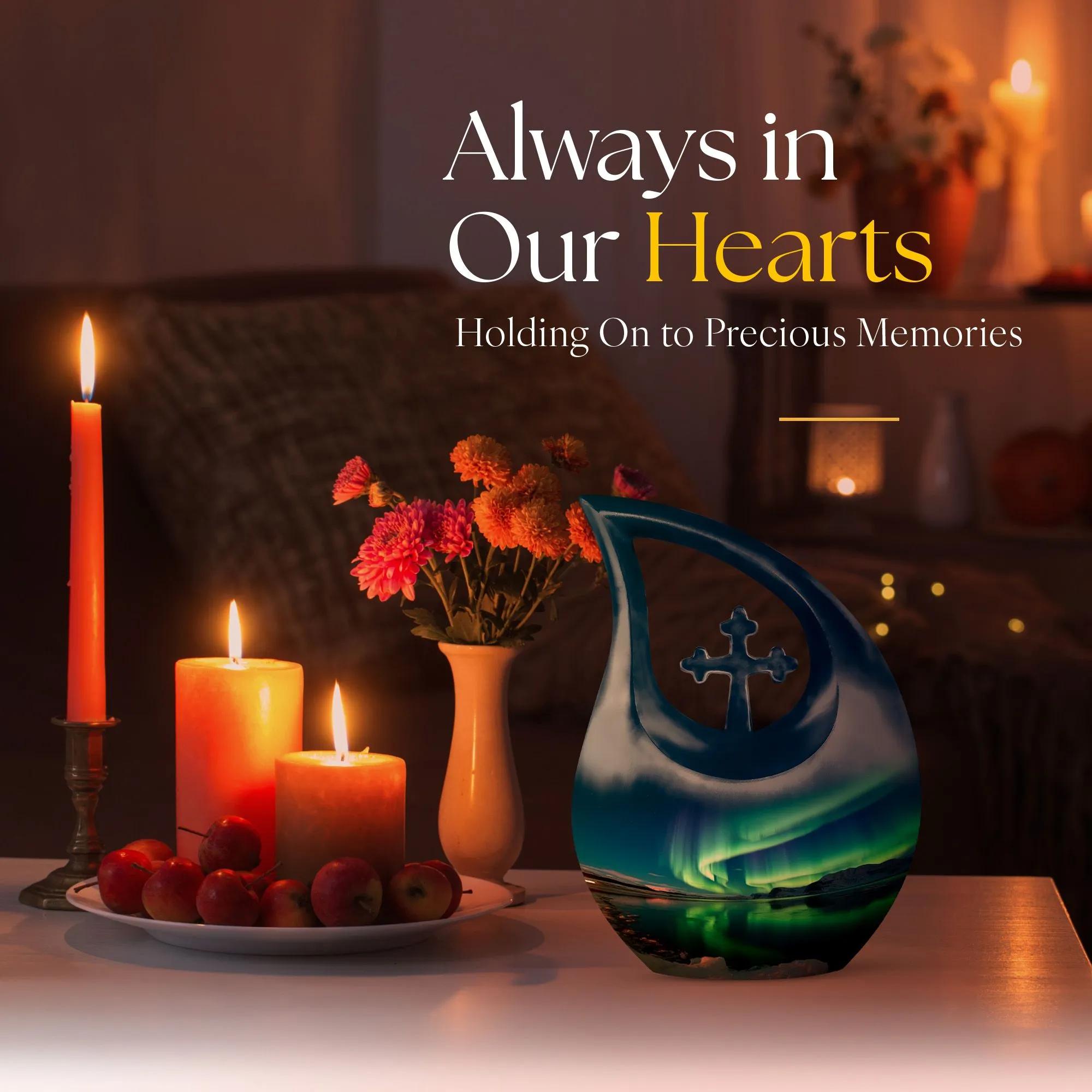 Auroras Urn: Cremation Urn For Human Ashes