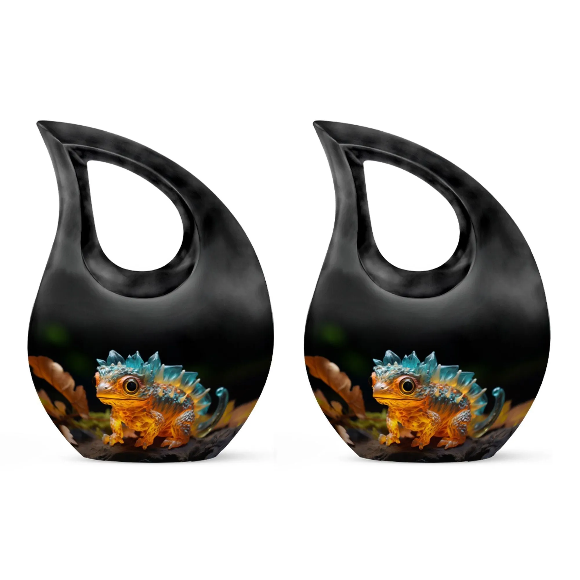 Autumn Ember Gecko Eternity Tribute - Large Memorial Urn