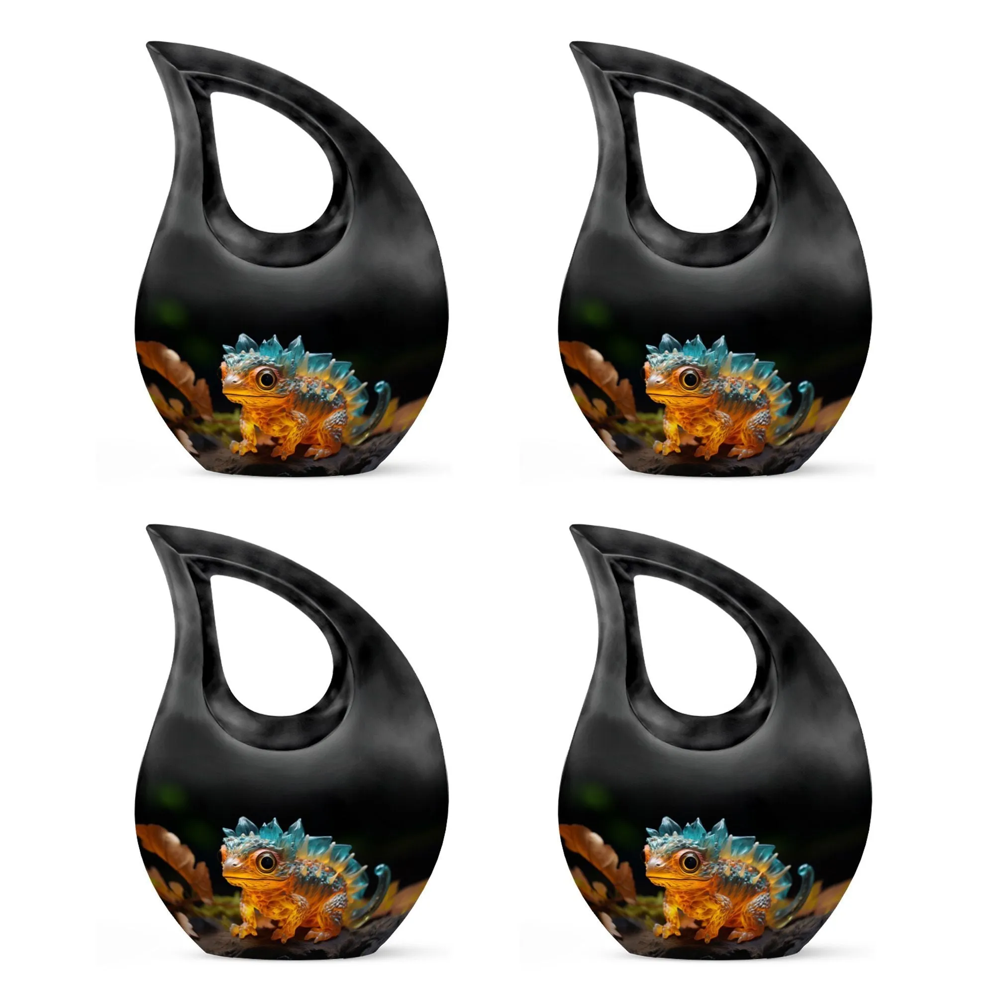 Autumn Ember Gecko Eternity Tribute - Large Memorial Urn